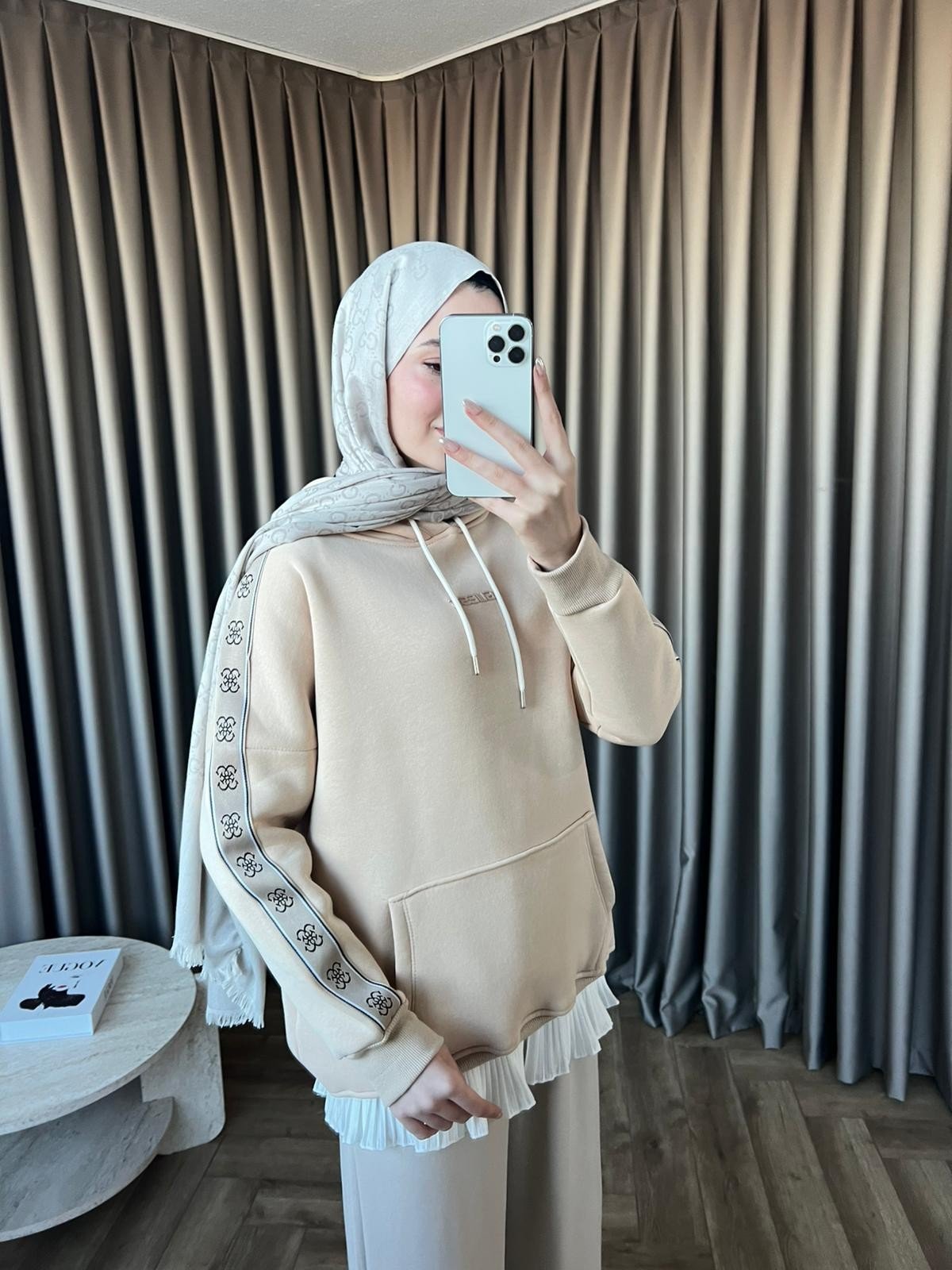 Muadil Cepli Sweat - Bej