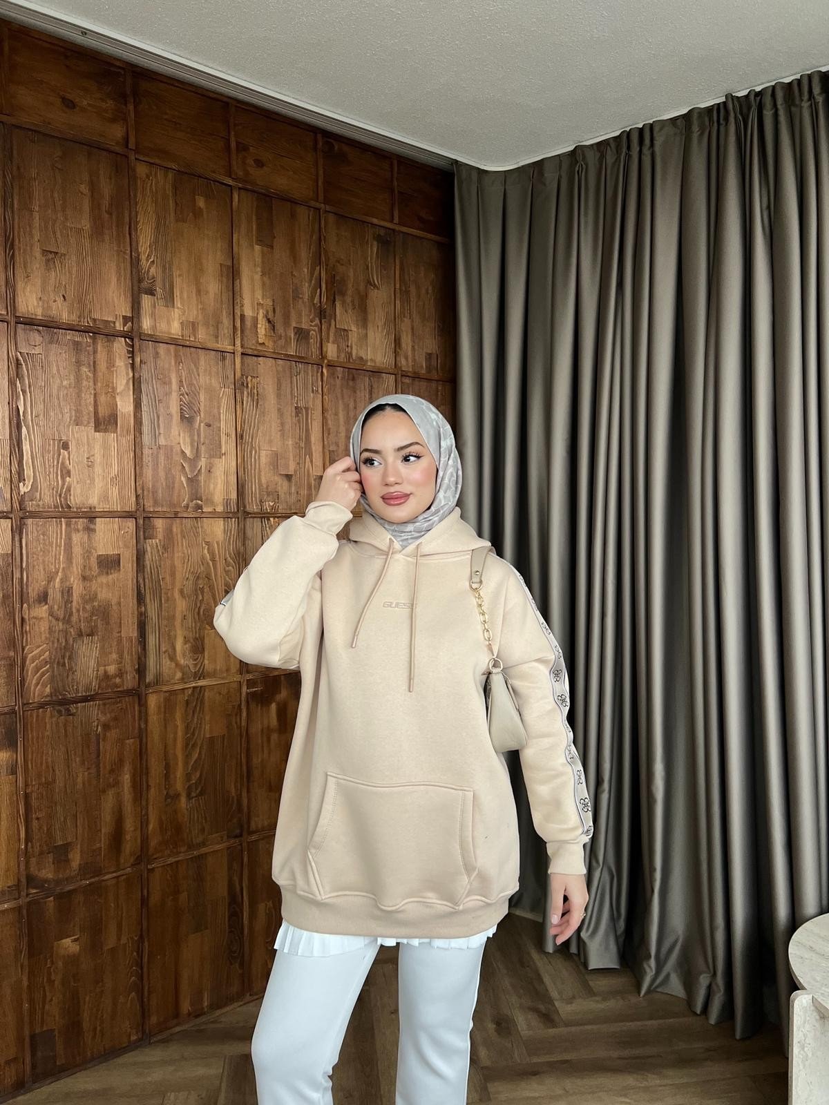 Muadil Cepli Sweat - Bej