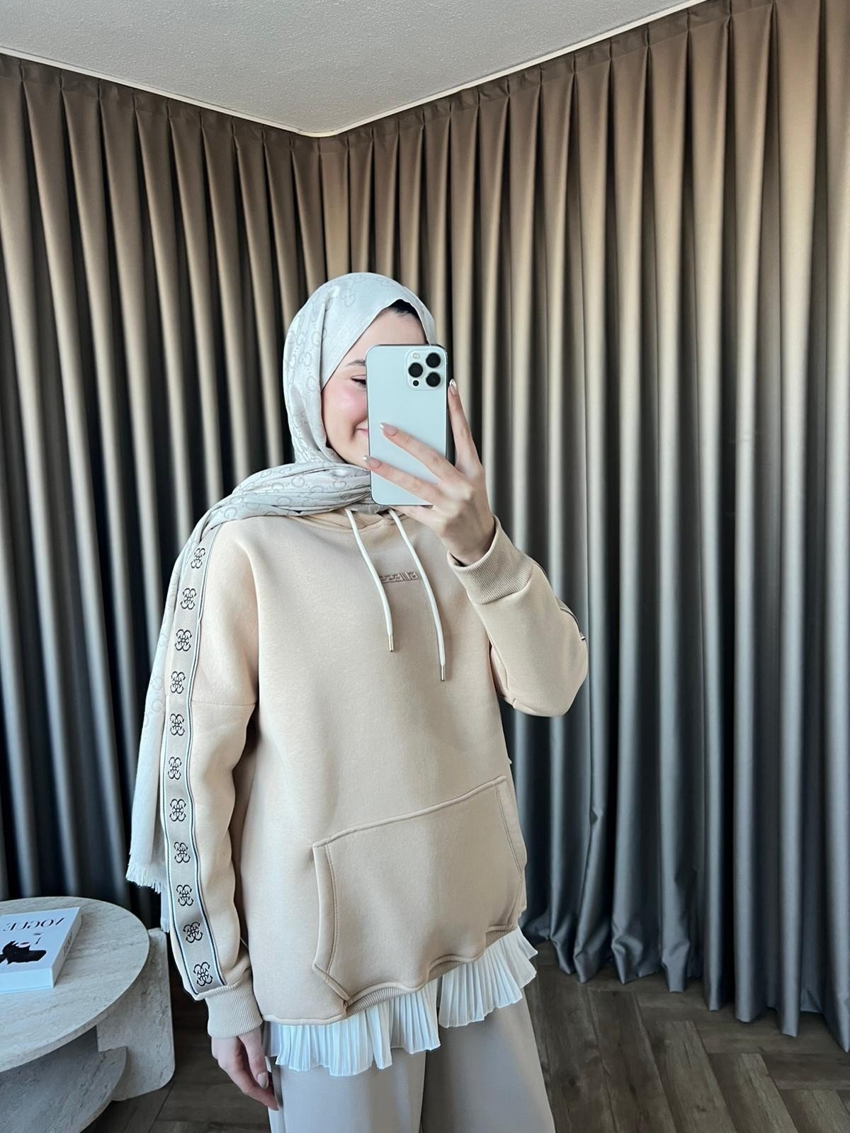 Muadil Cepli Sweat - Bej