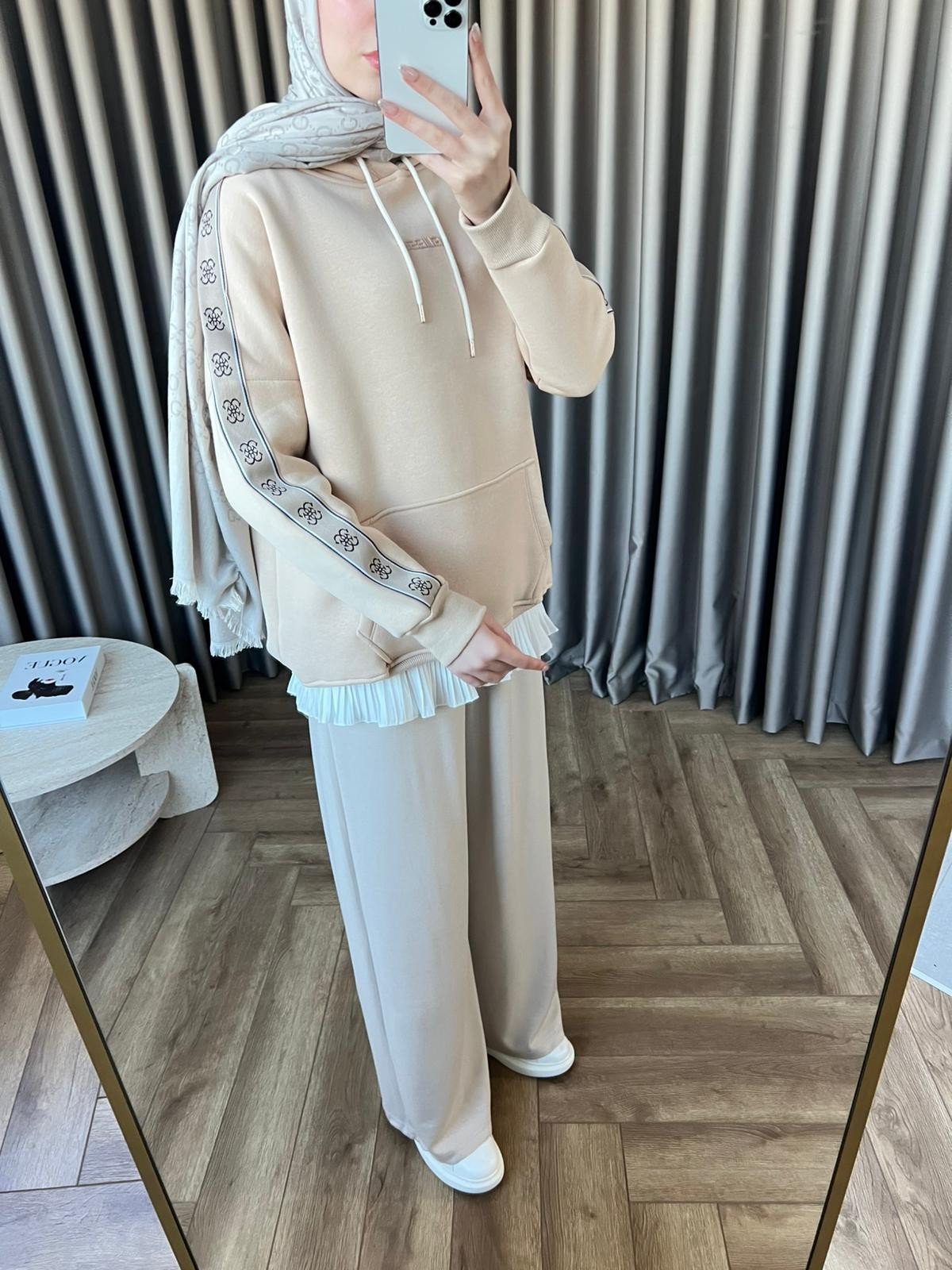 Muadil Cepli Sweat - Bej