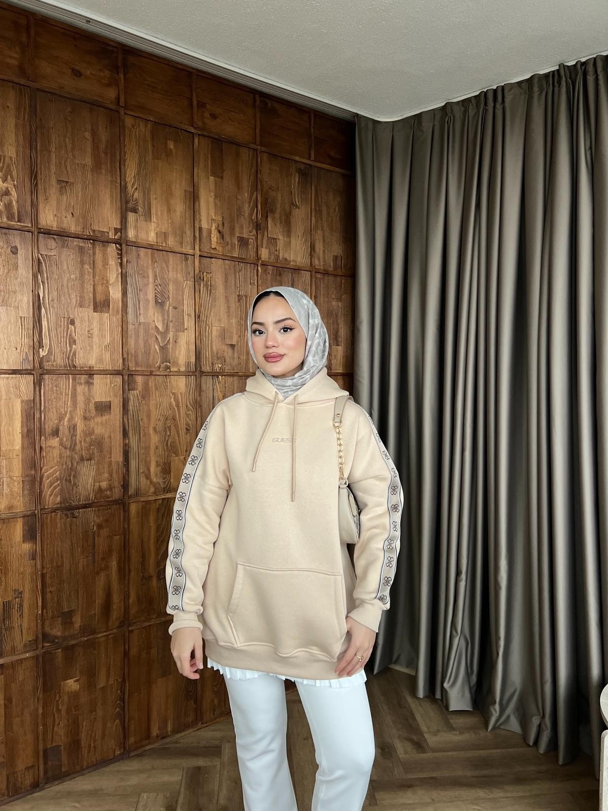 Muadil Cepli Sweat - Bej