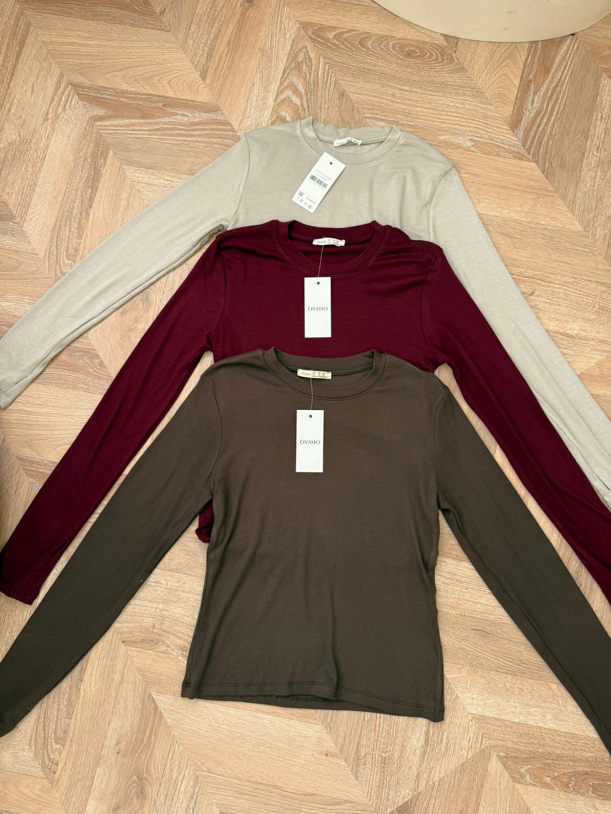 Muadil Düz Uzun Parmak Geçirmeli İçlik - Bordo