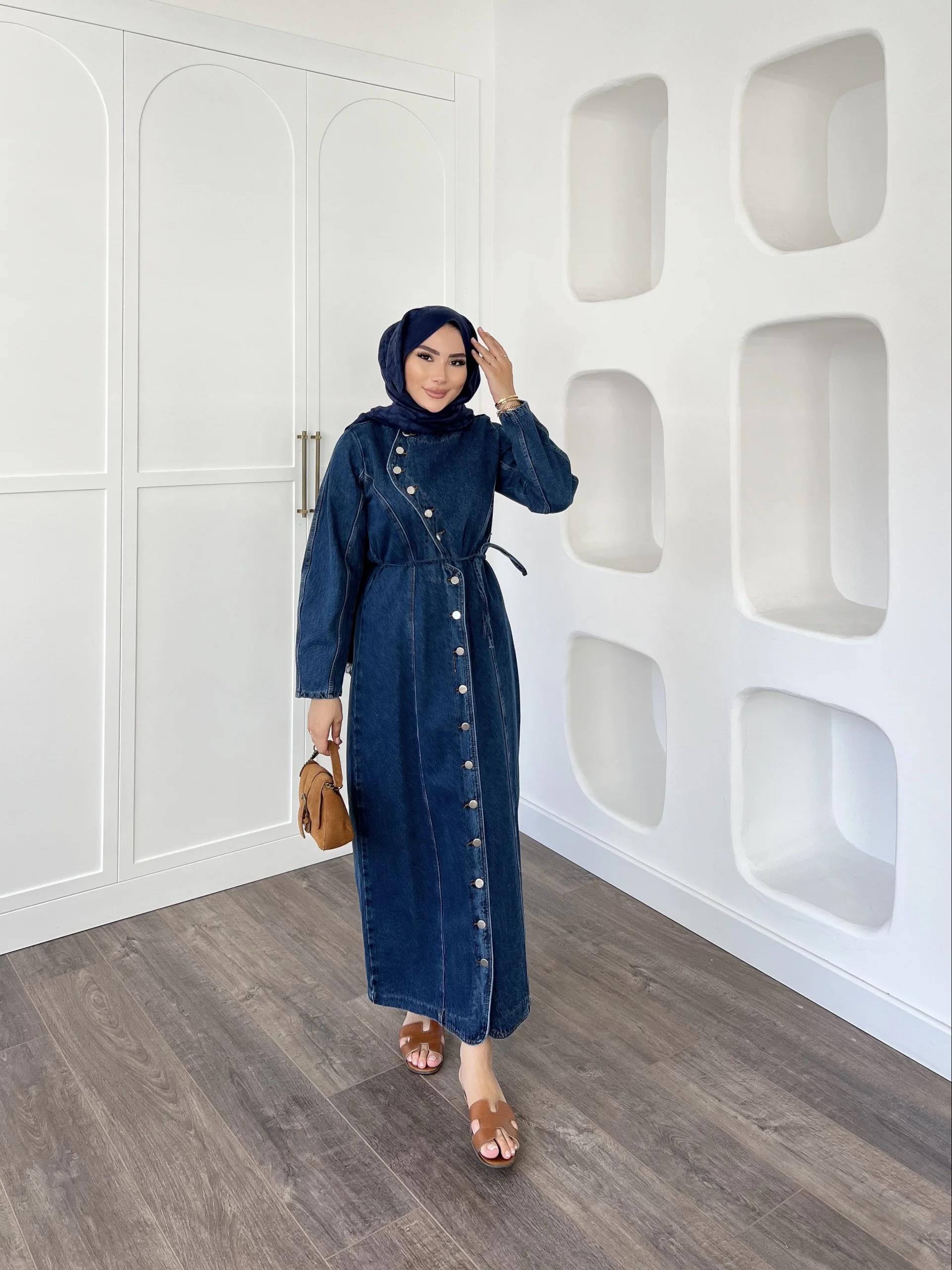 Narla Kot Elbise - Koyu