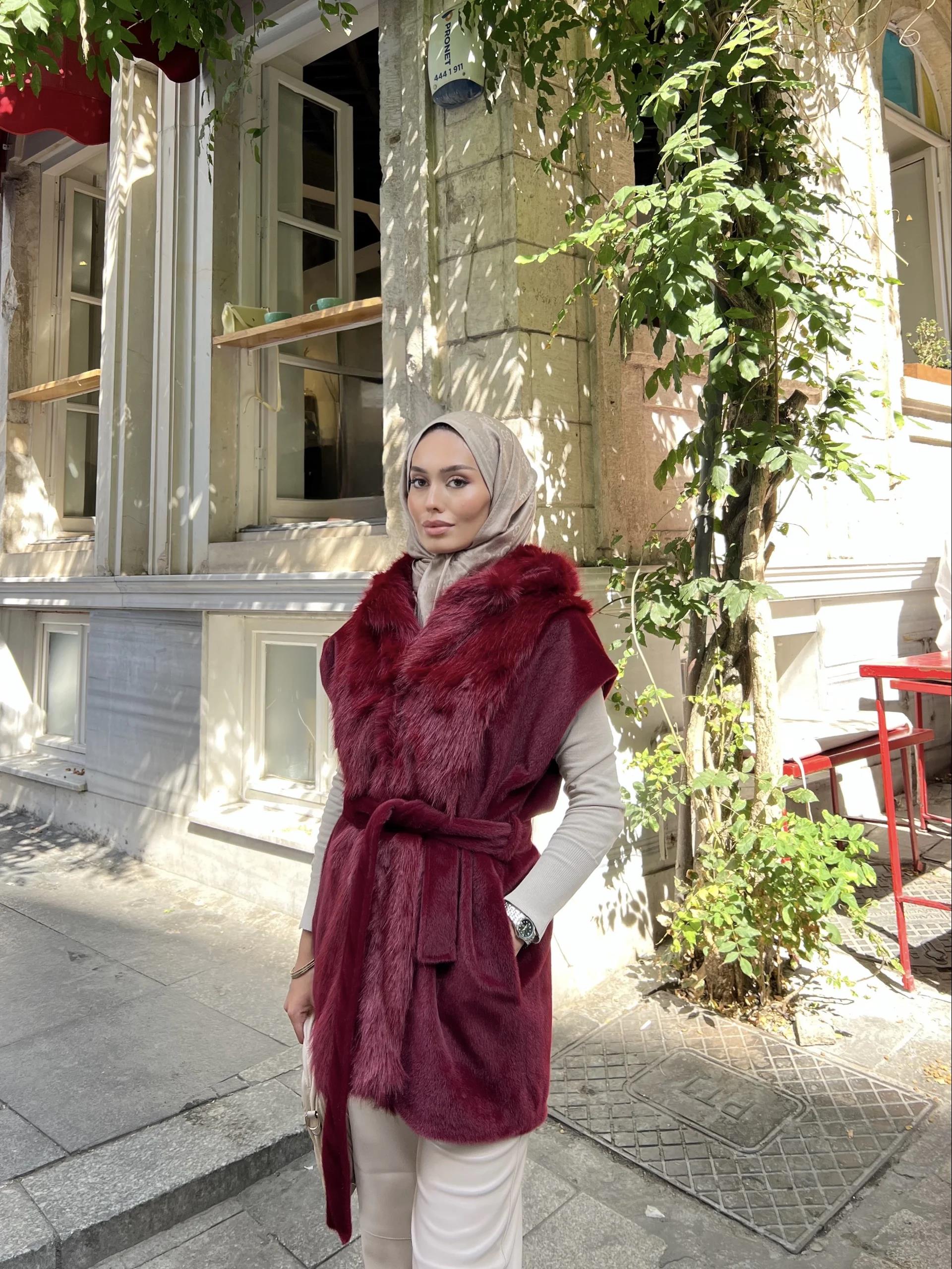 Olla Yelek - Bordo