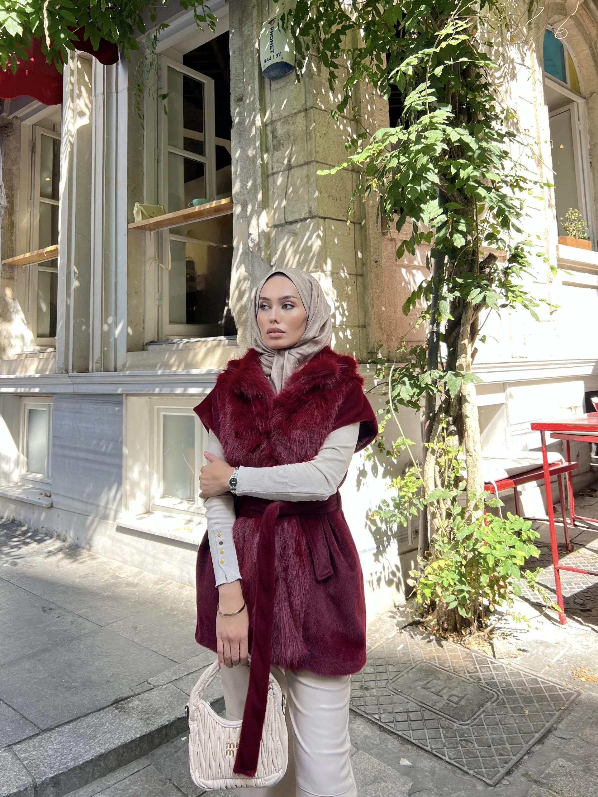 Olla Yelek - Bordo