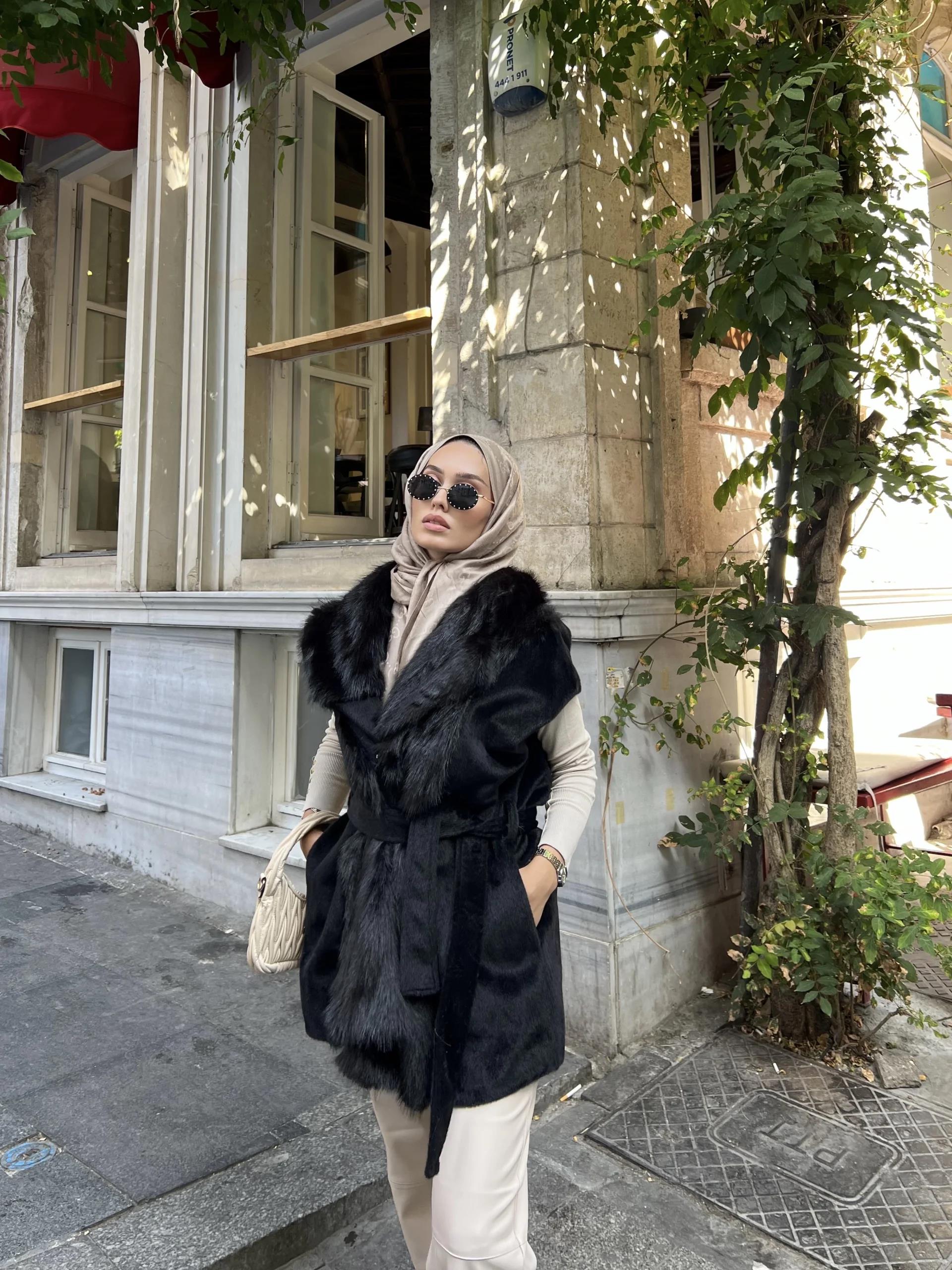 Olla Yelek - Siyah