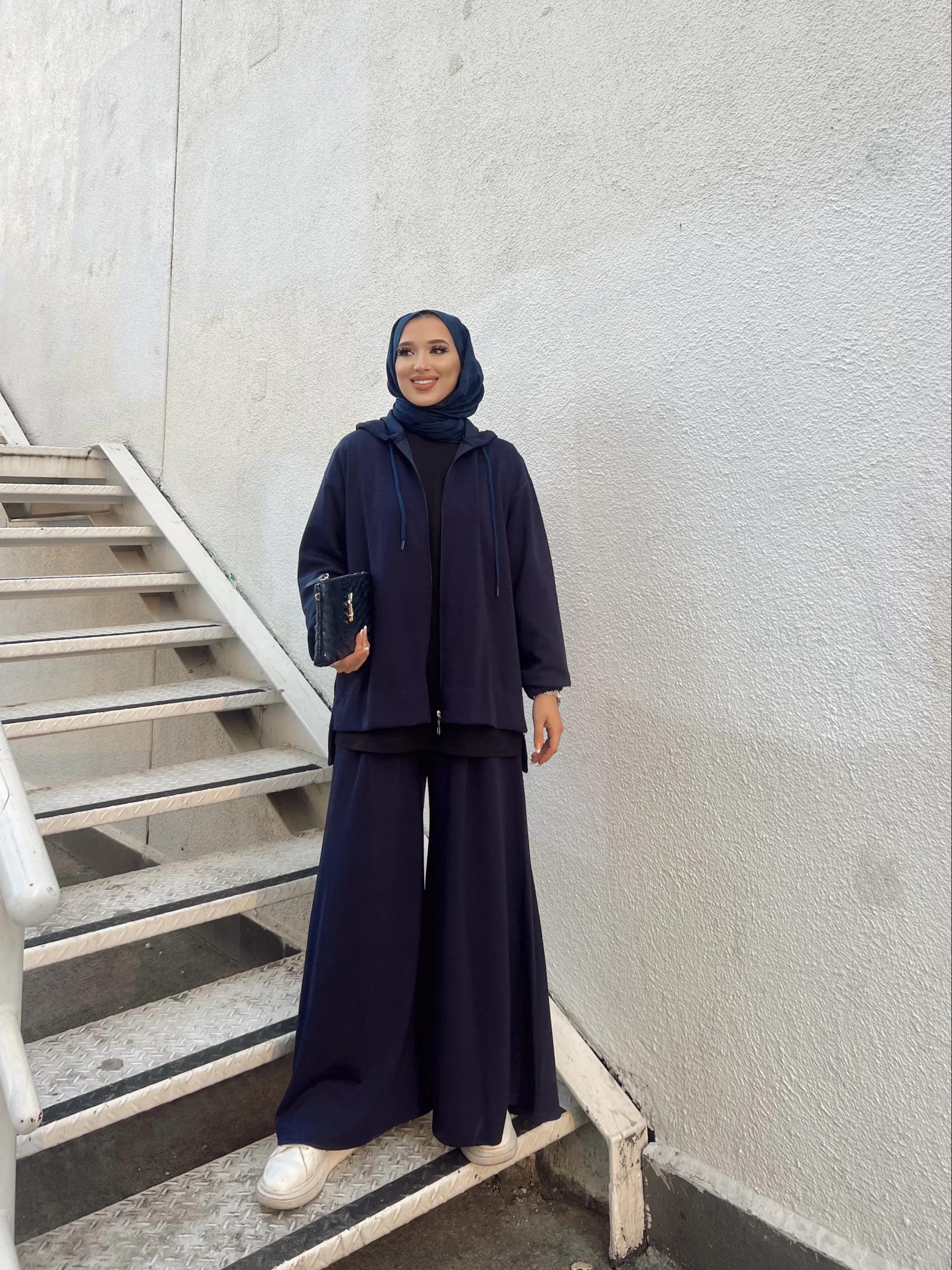 Oversize Silla Takım Lacivert