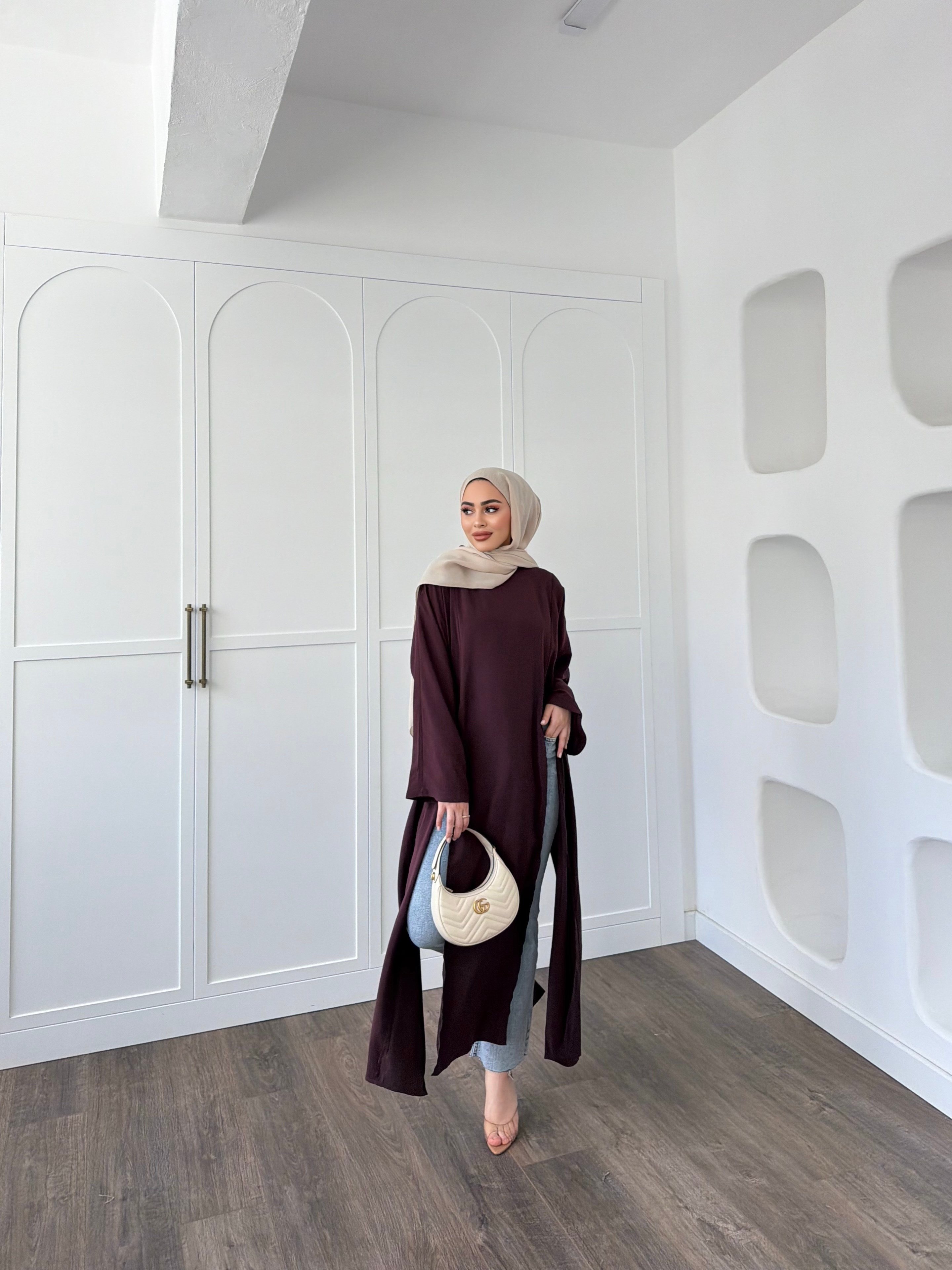 Perli Tunik - Mürdüm