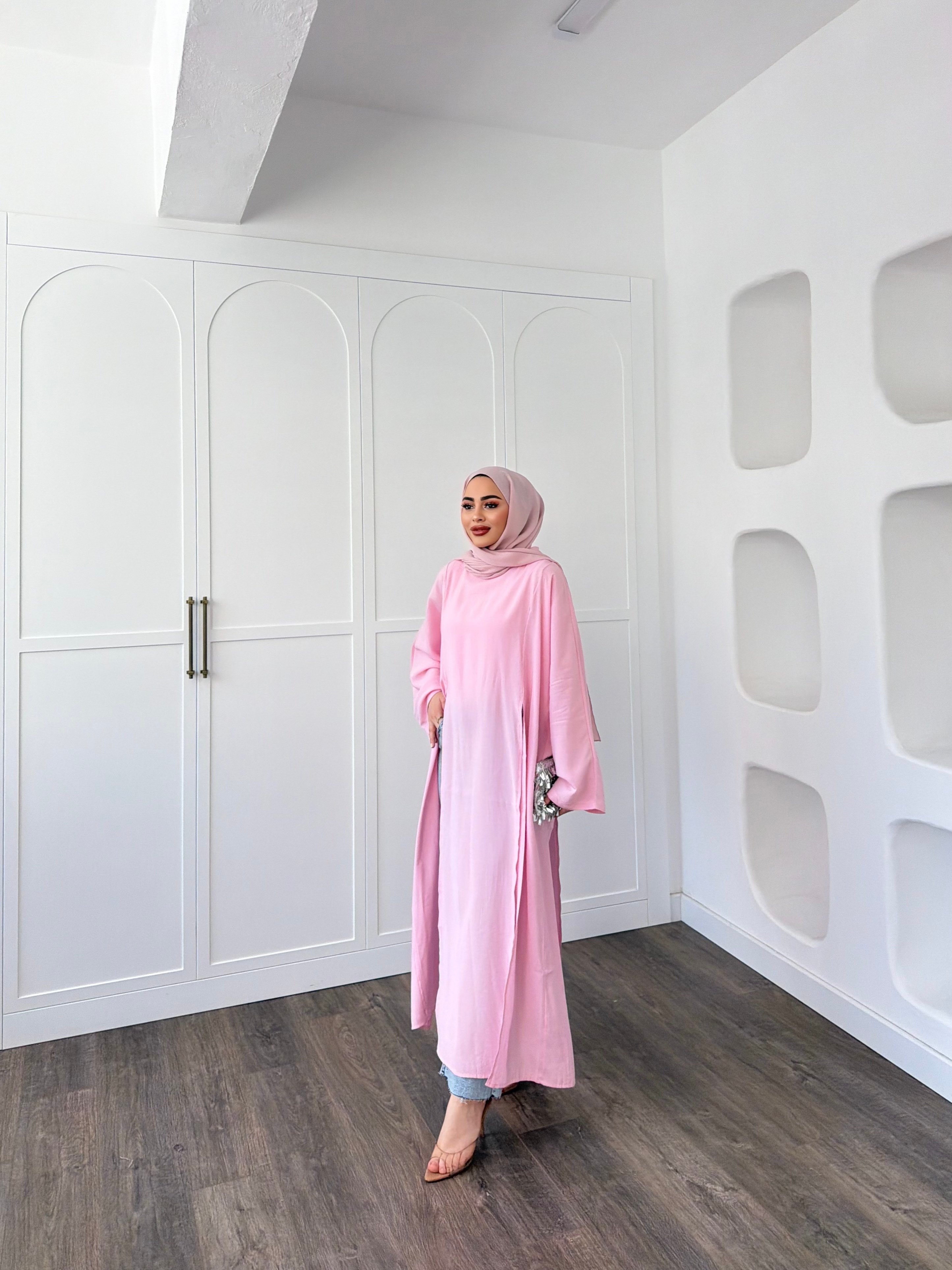 Perli Tunik - Pembe