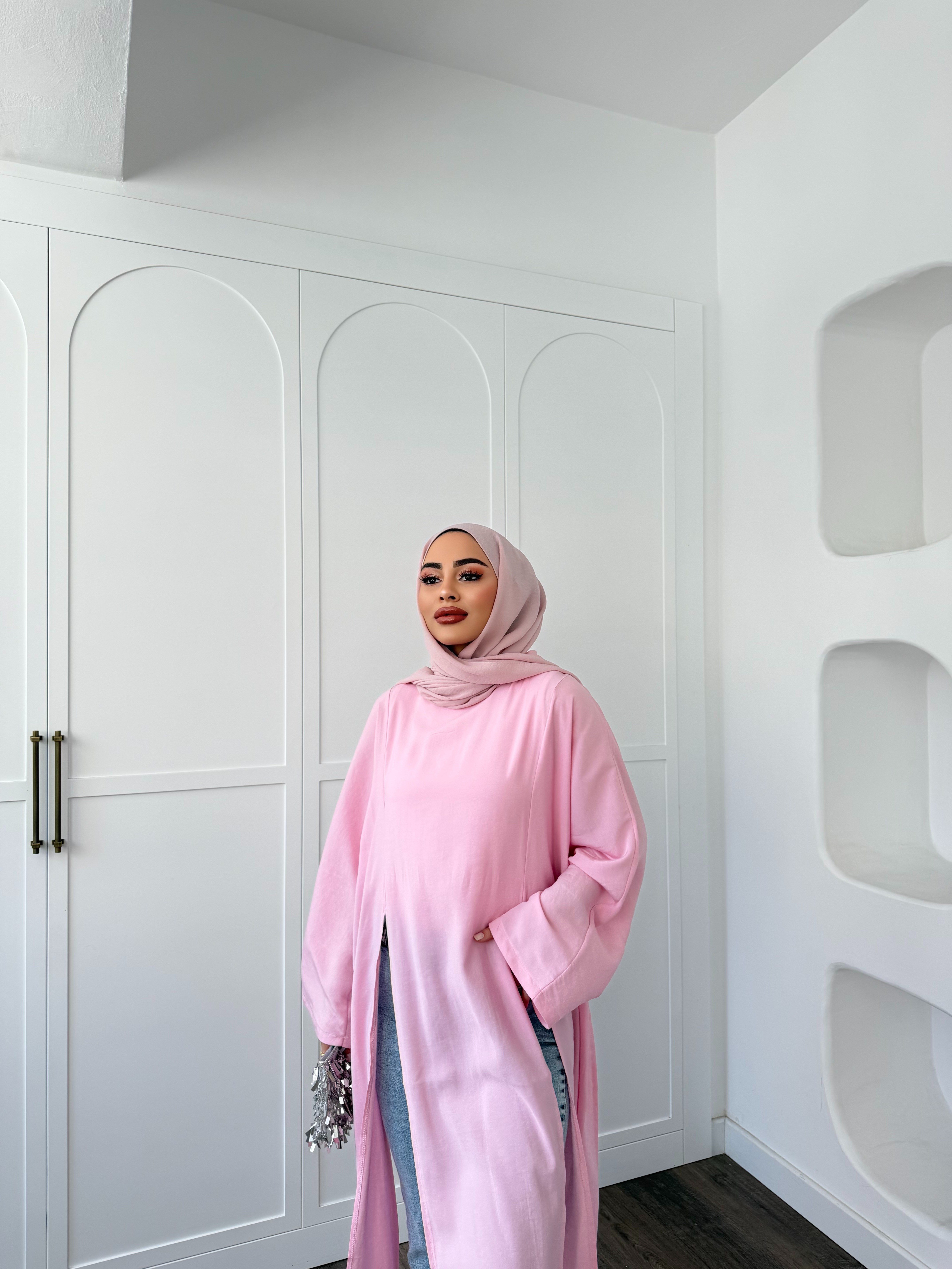 Perli Tunik - Pembe