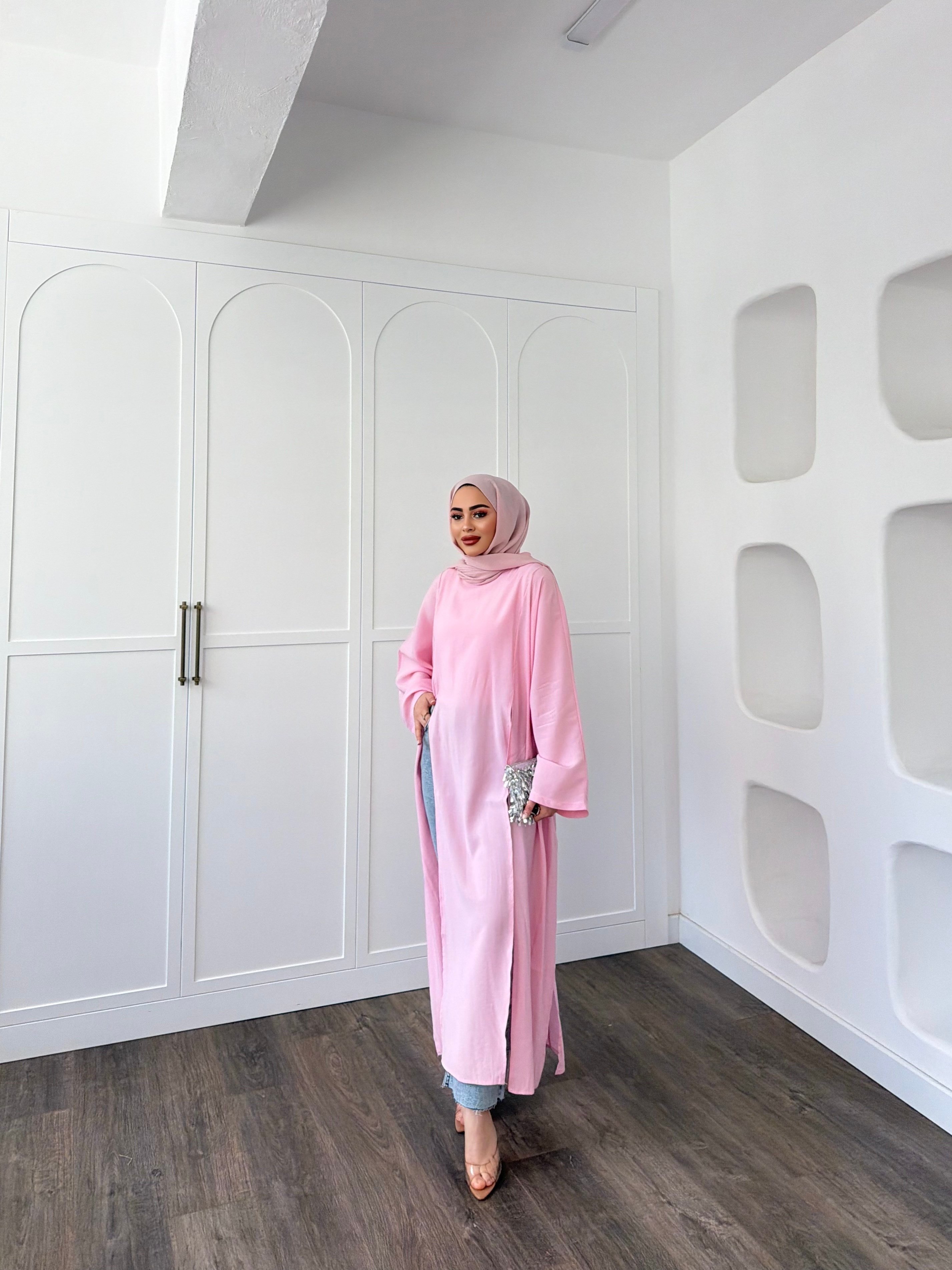 Perli Tunik - Pembe