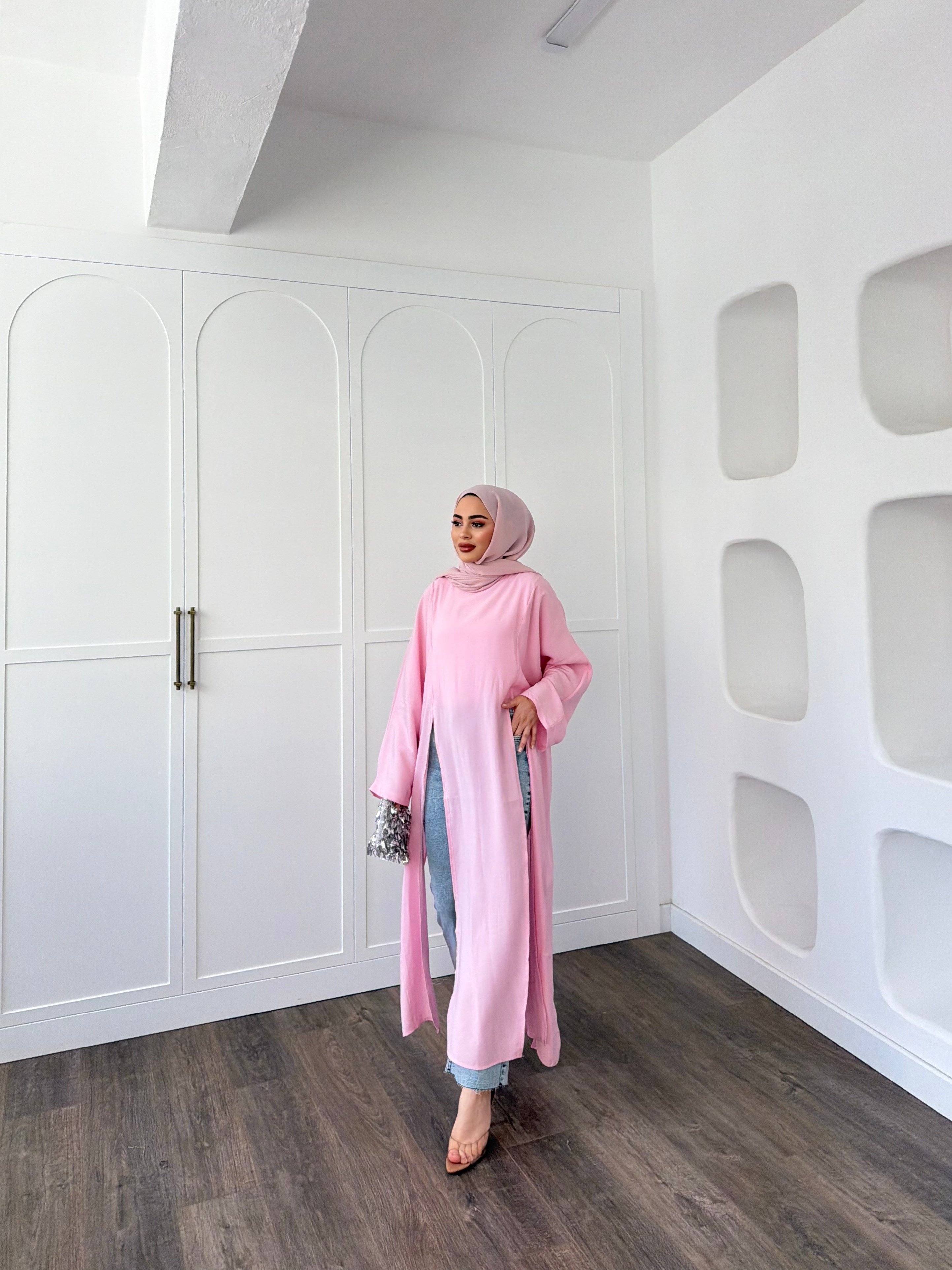 Perli Tunik - Pembe