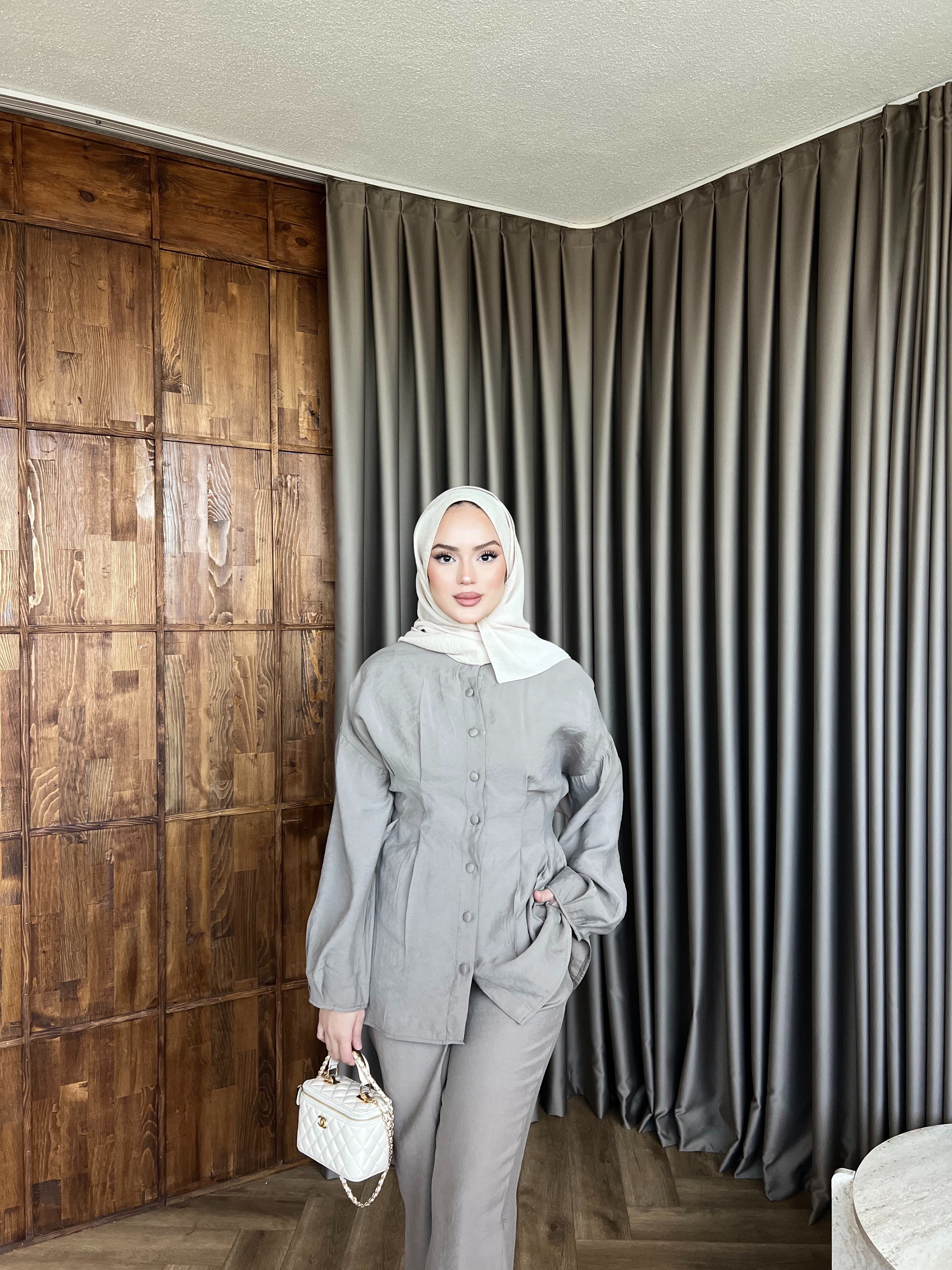 Rams Düğmeli Takım - Vizon