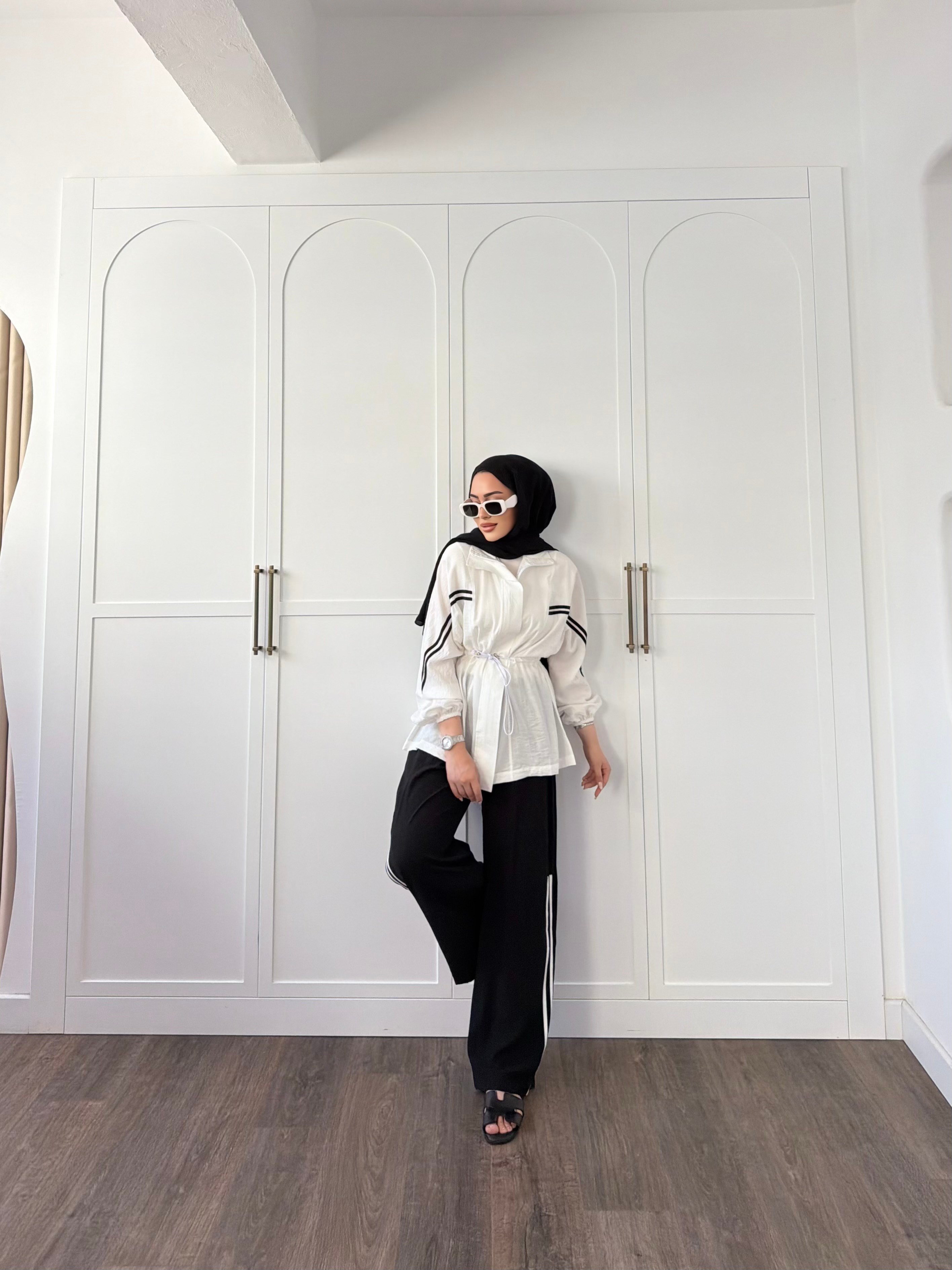 Riva Eşofman Takım - Beyaz