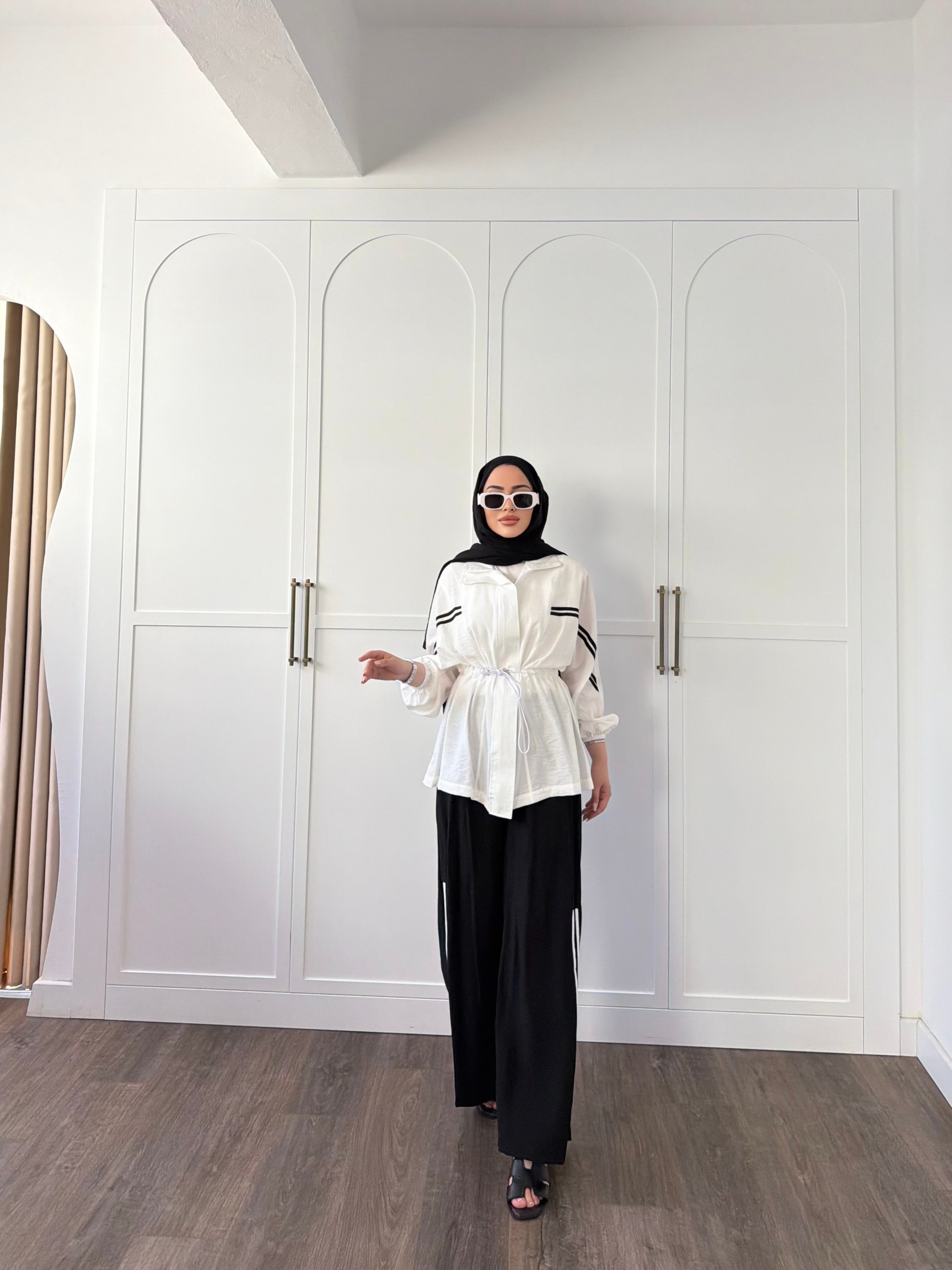 Riva Eşofman Takım - Beyaz