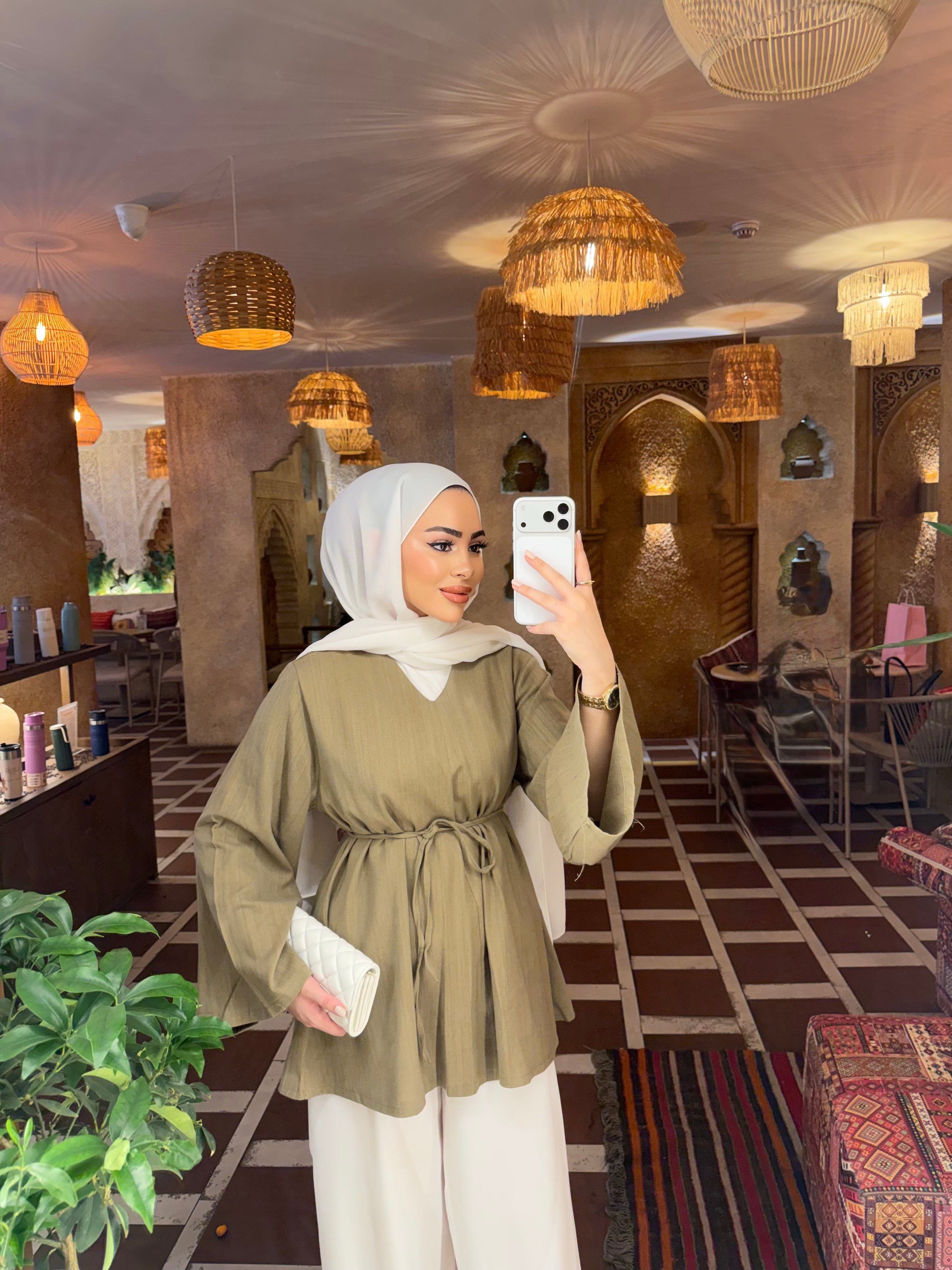 Selenay Gömlek - Yeşil