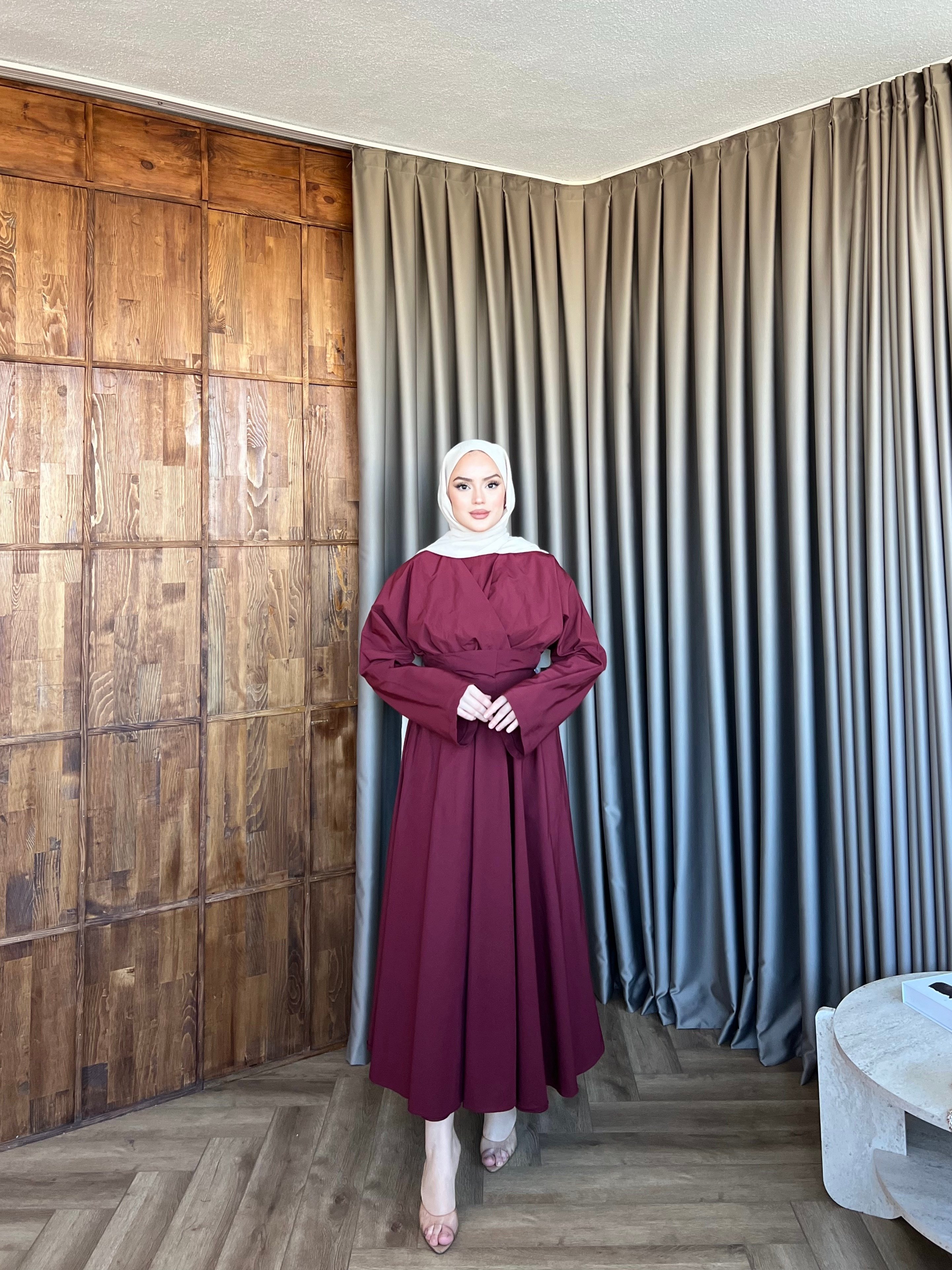 Sevil Elbise - Bordo