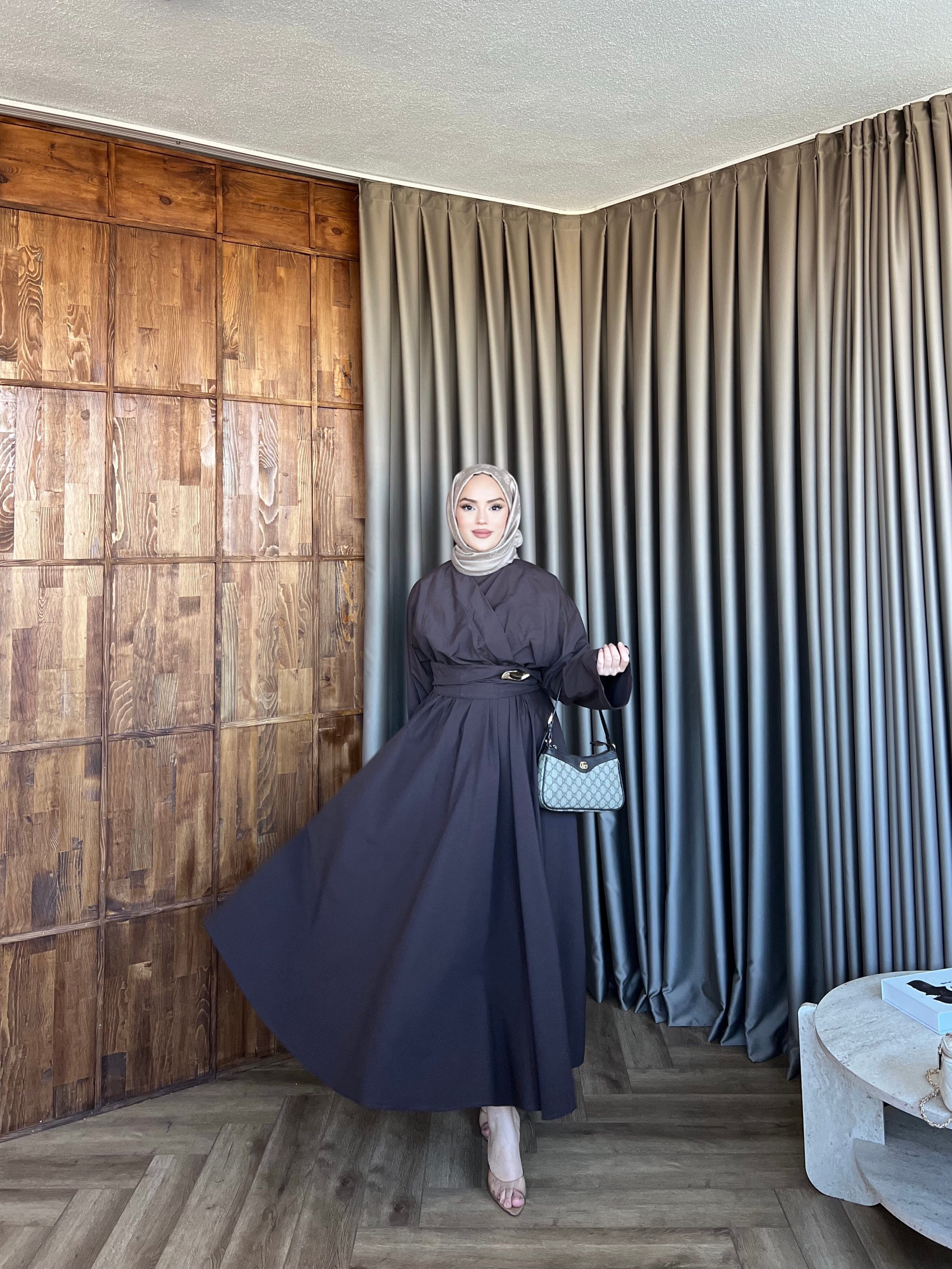 Sevil Elbise - Kahve