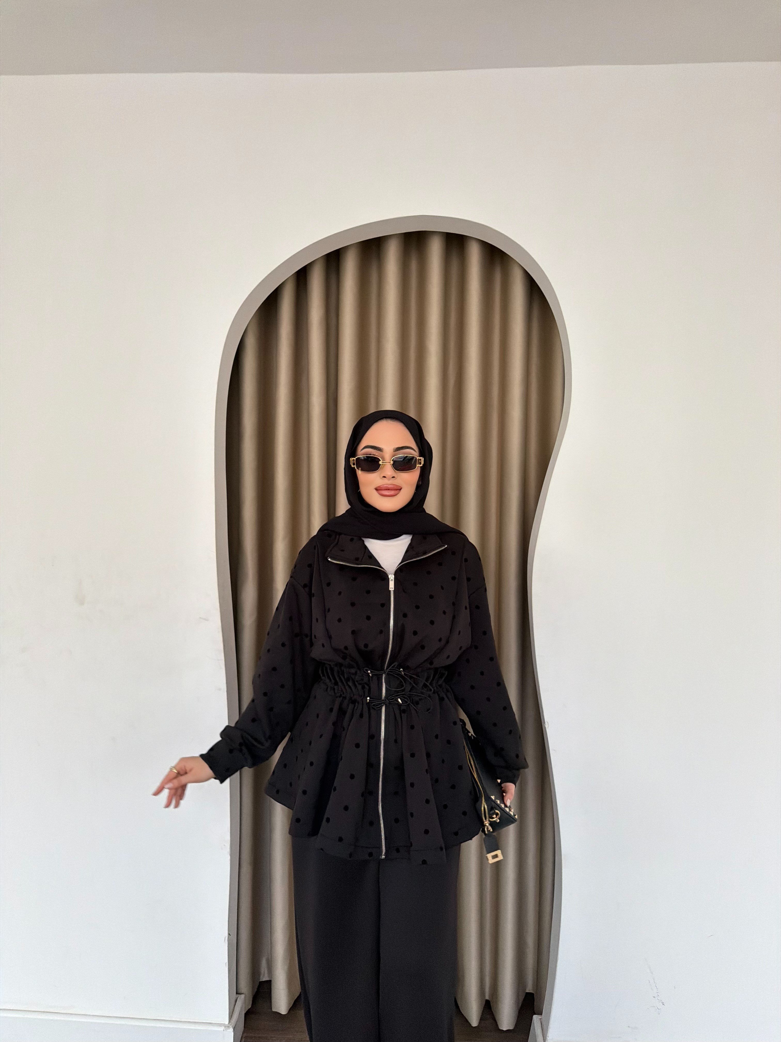 Sevin Puantiye Takım - Siyah