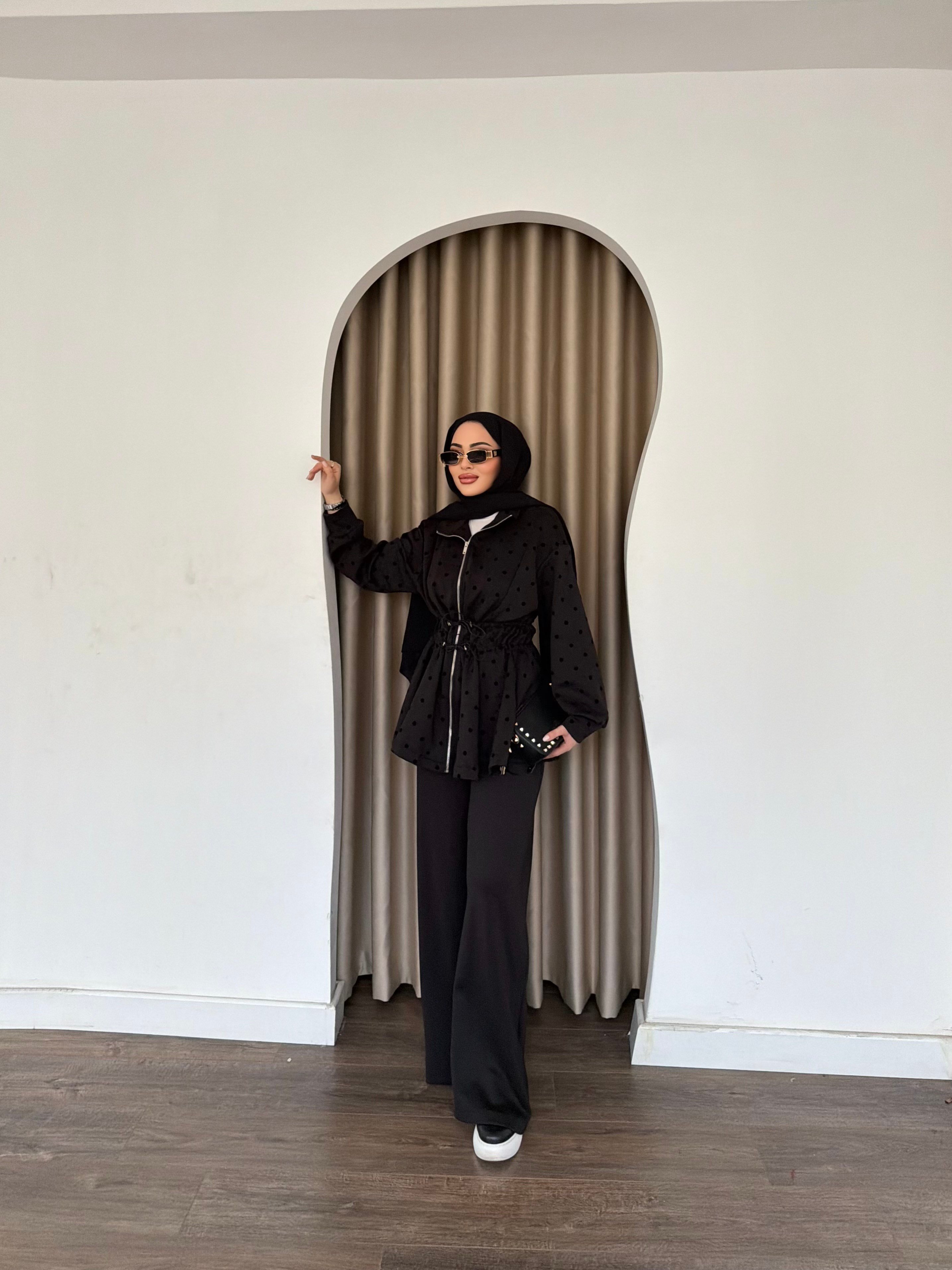 Sevin Puantiye Takım - Siyah