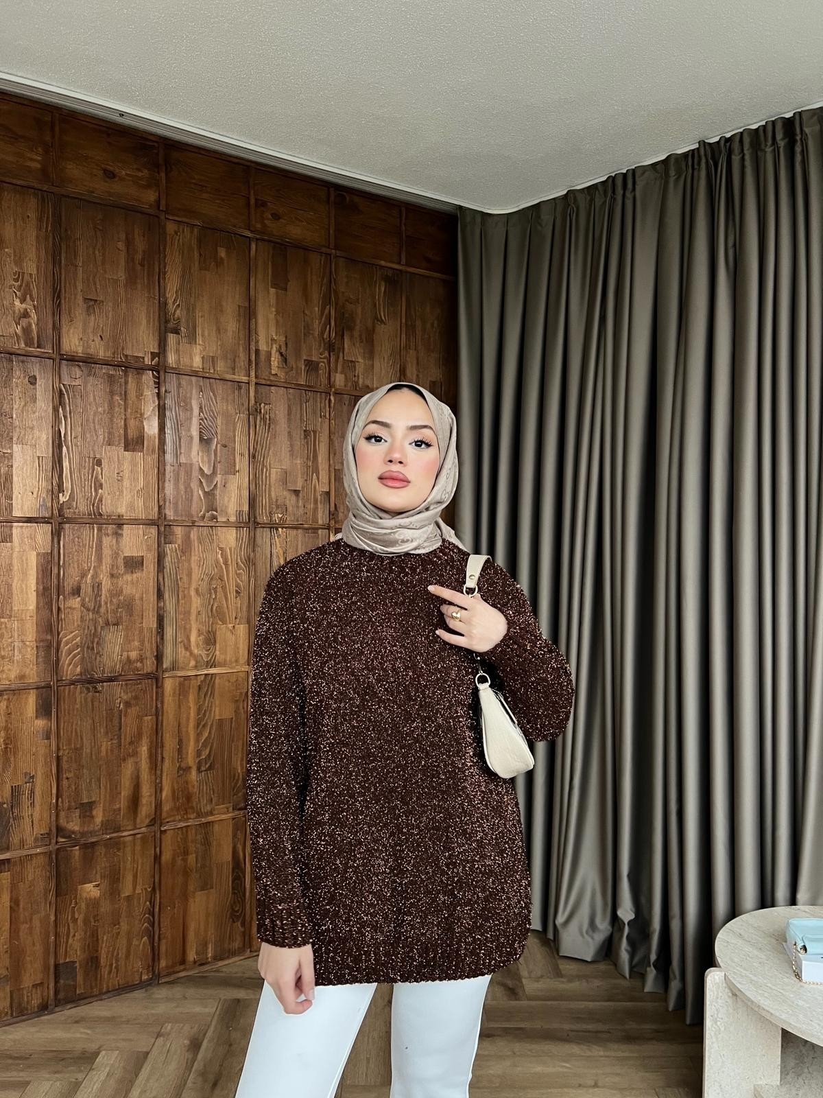 Simli Kazak  - Kahverengi