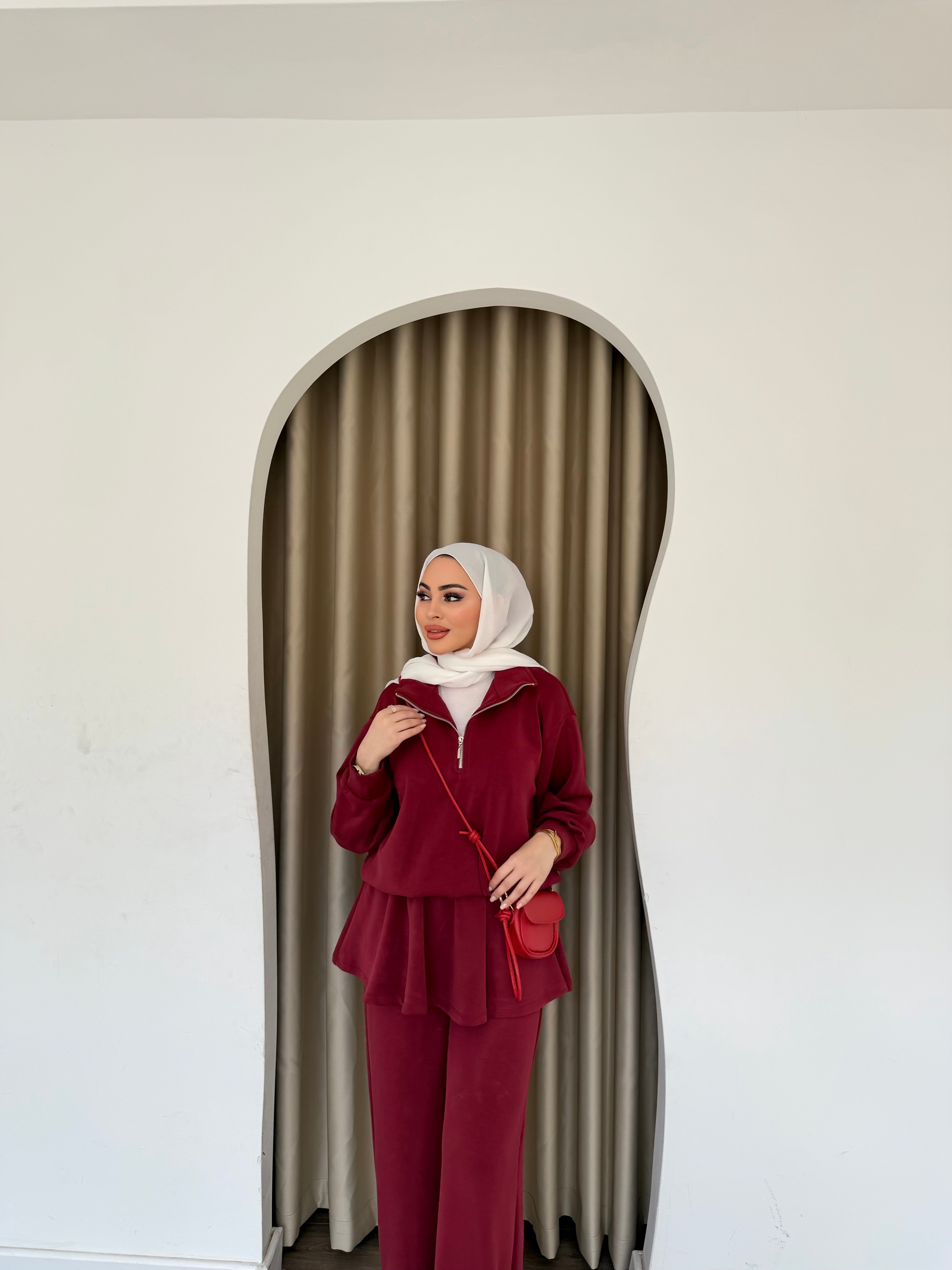 Urlani Oysh Takım - Bordo