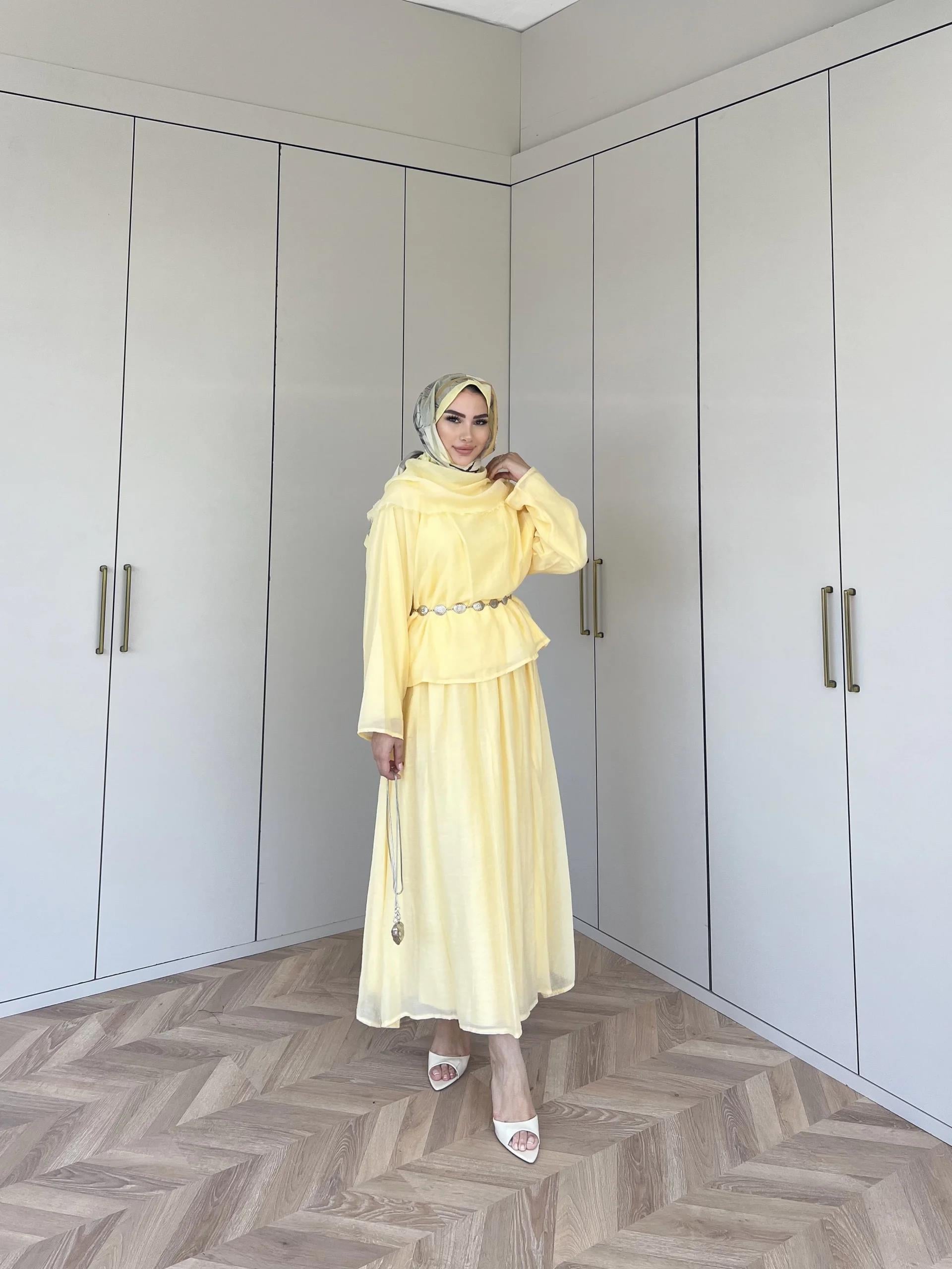 Vera Etekli Takım - Sarı