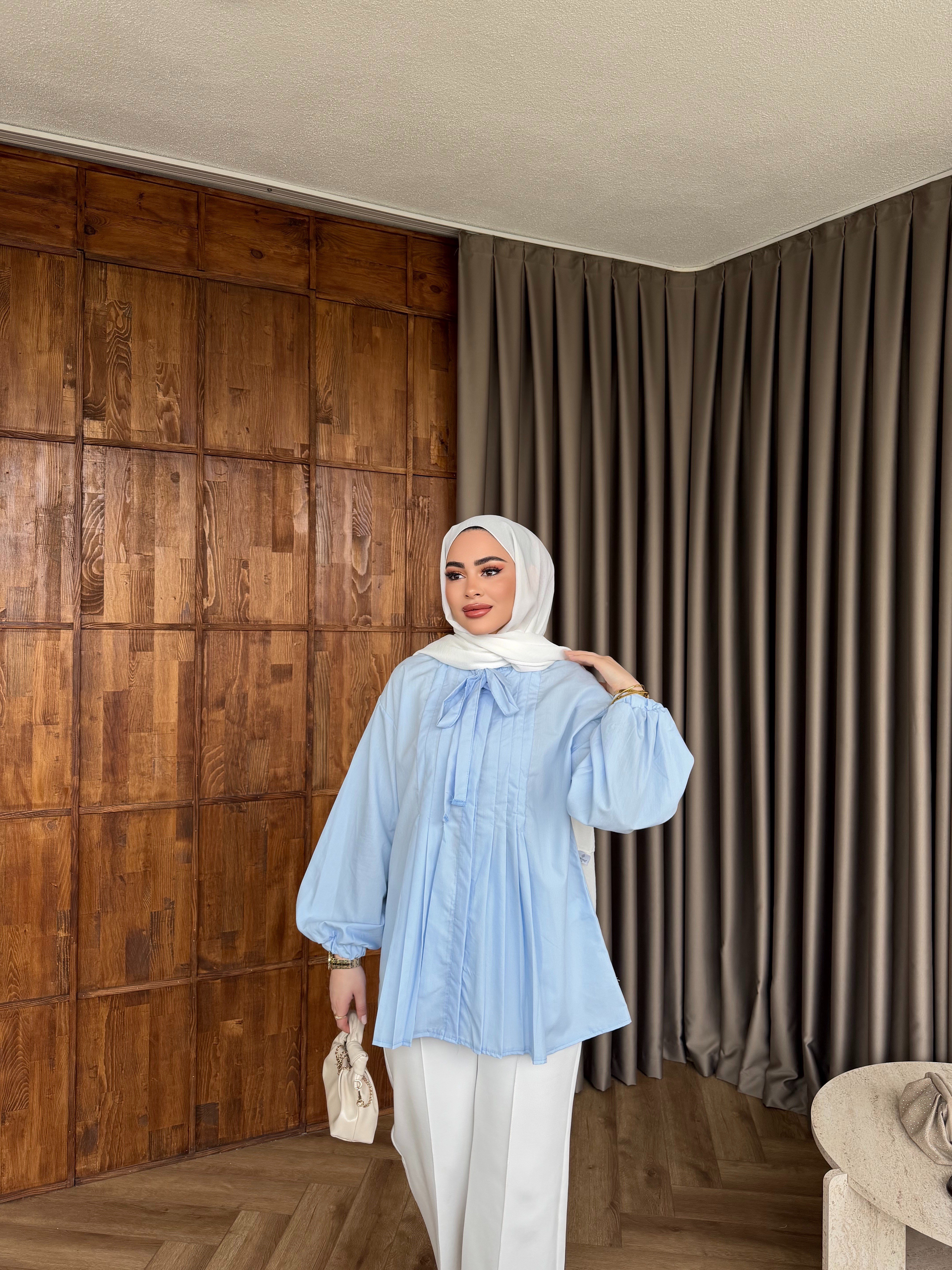 Weqa Gömlek - Bebe Mavi