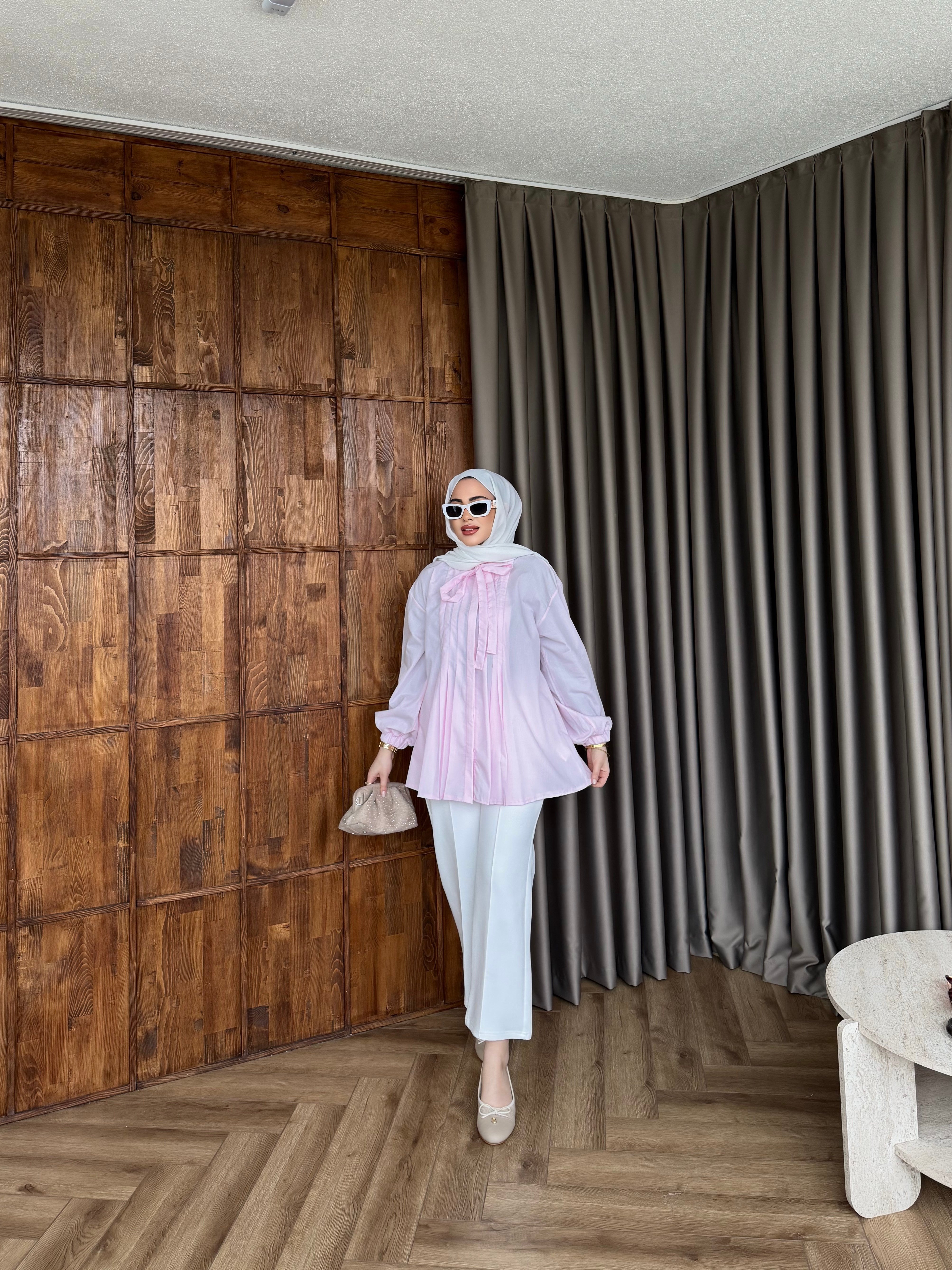 Weqa Gömlek - Pembe