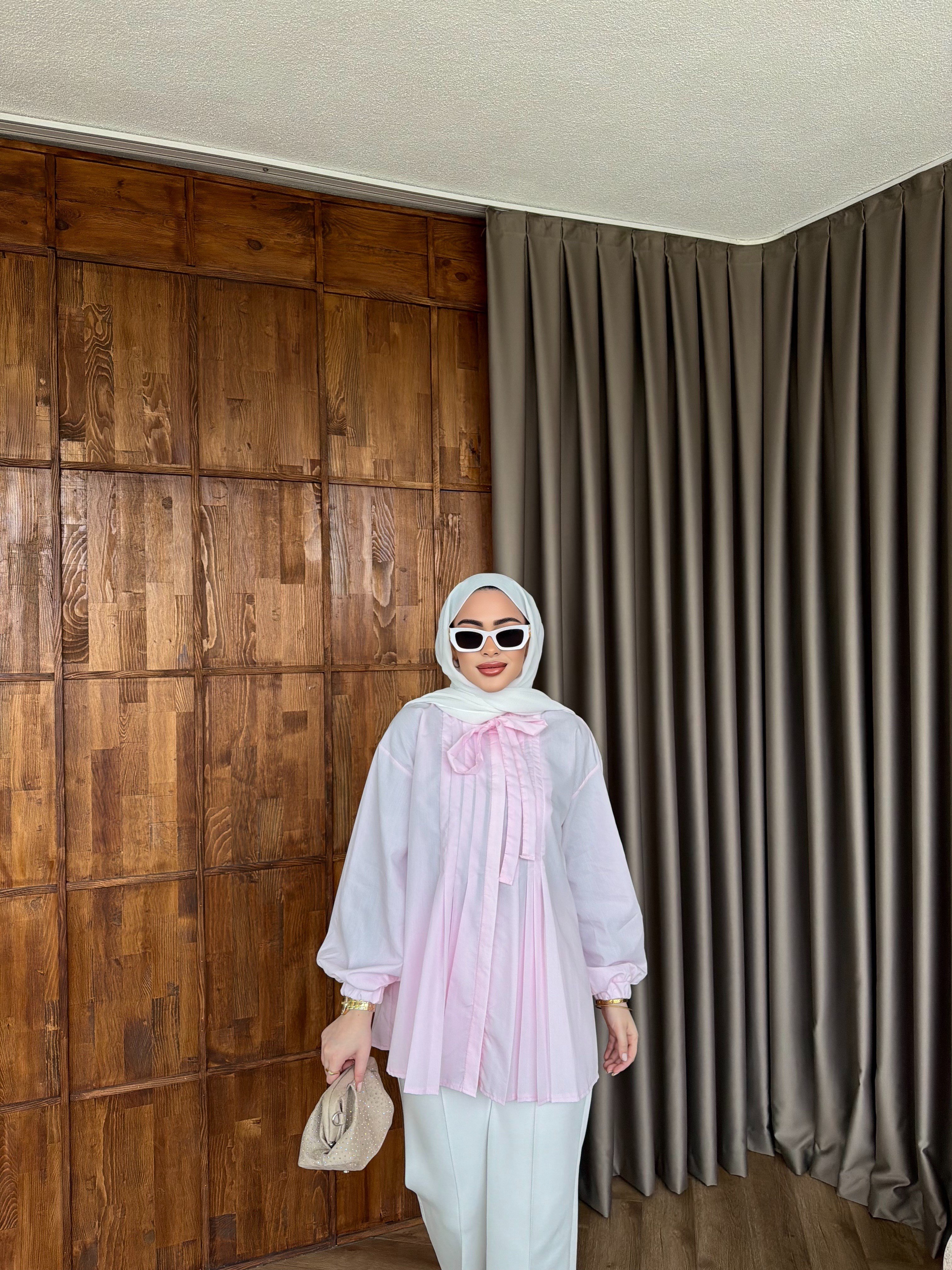 Weqa Gömlek - Pembe