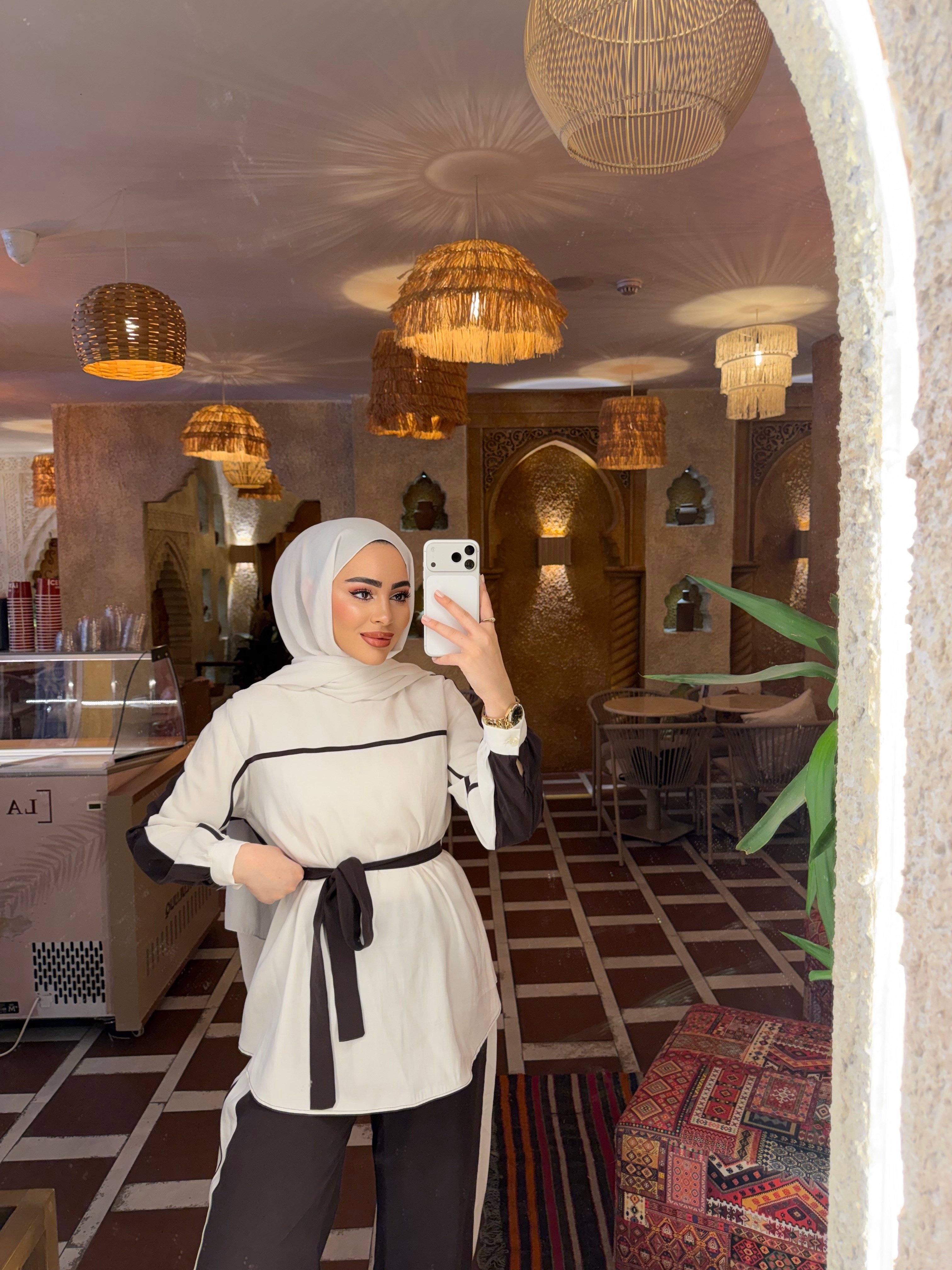 Wmn-Alya Tensel Takım - Kahve