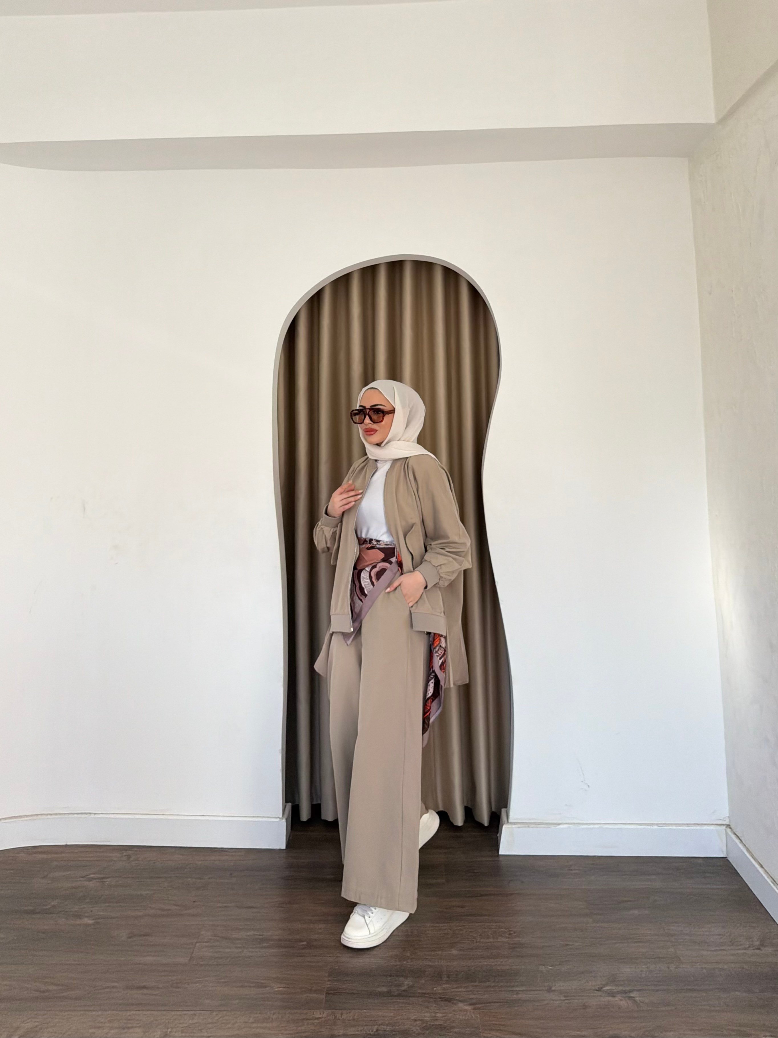 Yasmin Ceket Takım - Bej (ÖNSİPARİŞ)