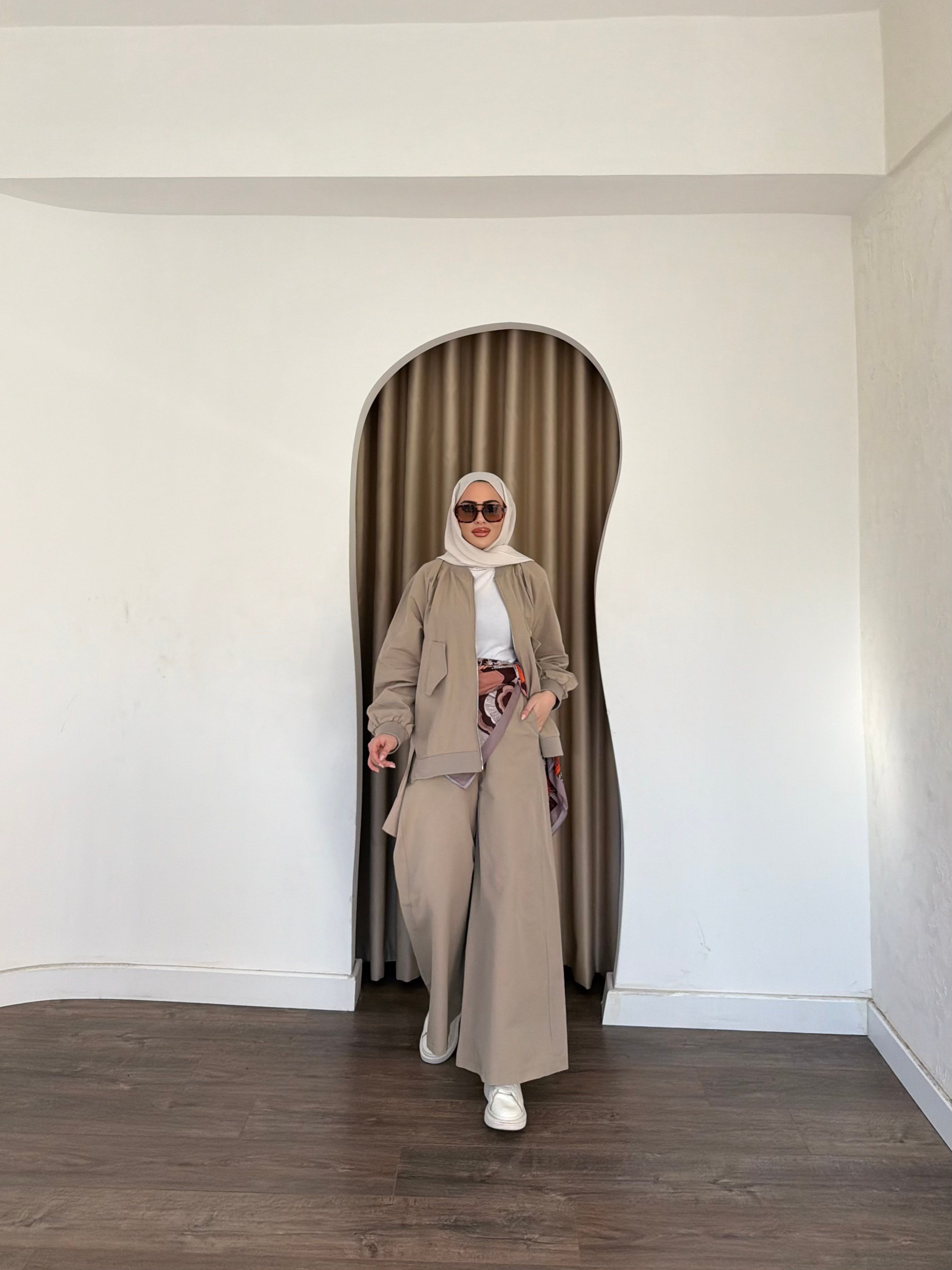 Yasmin Ceket Takım - Bej (ÖNSİPARİŞ)
