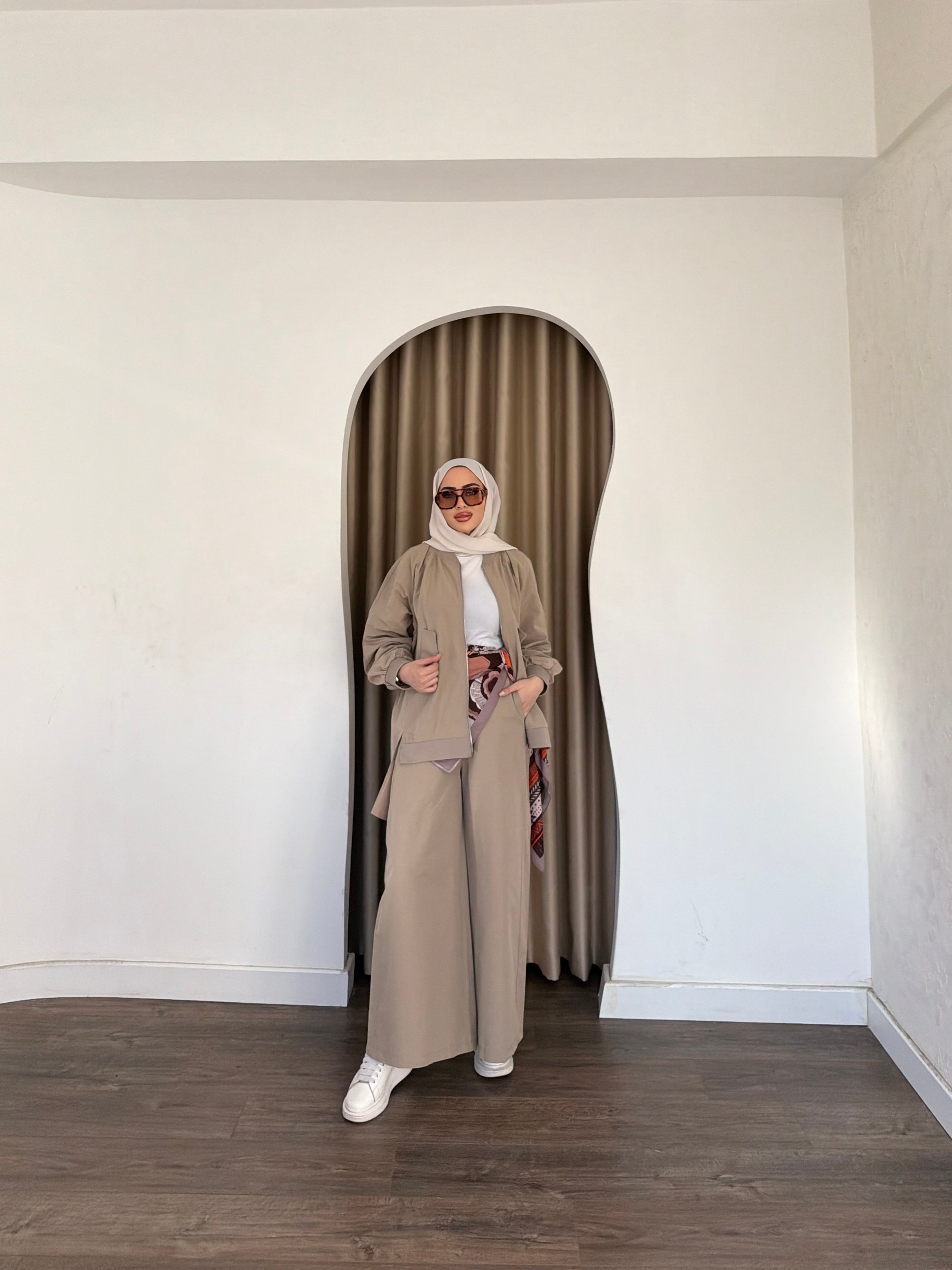 Yasmin Ceket Takım - Bej (ÖNSİPARİŞ)