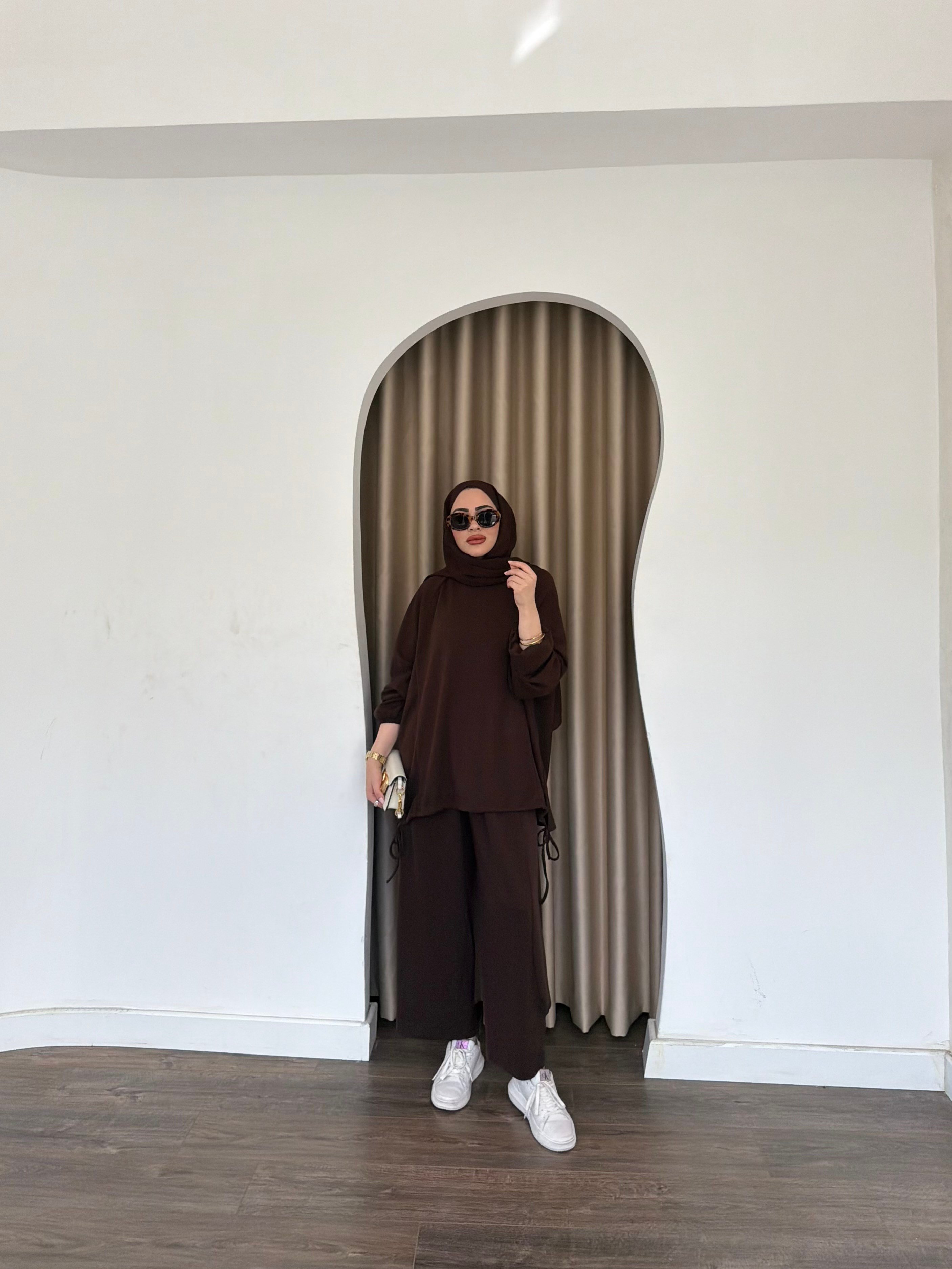 Yasmin Eşofman Takım - Kahve