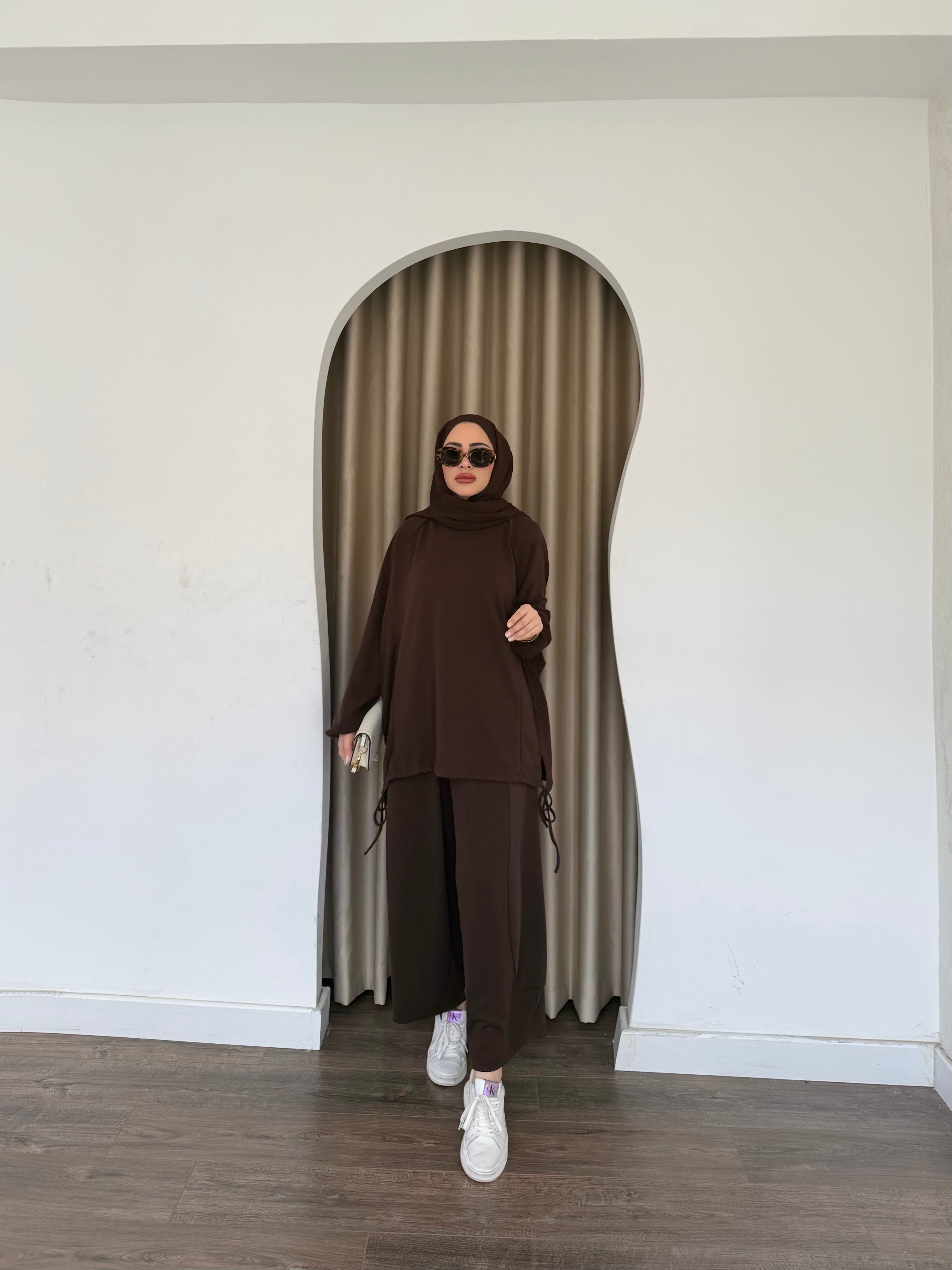 Yasmin Eşofman Takım - Kahve