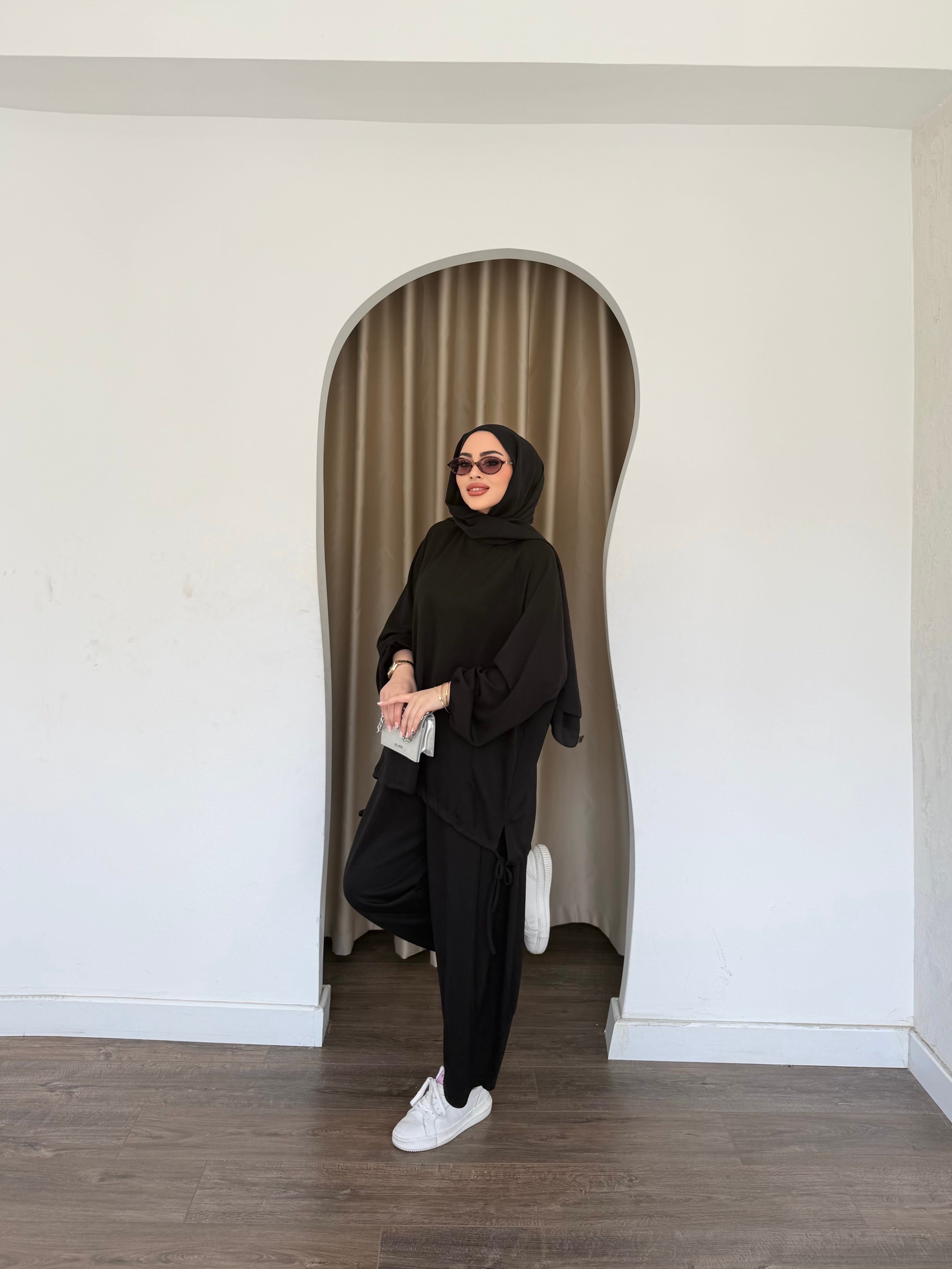 Yasmin Eşofman Takım - Siyah