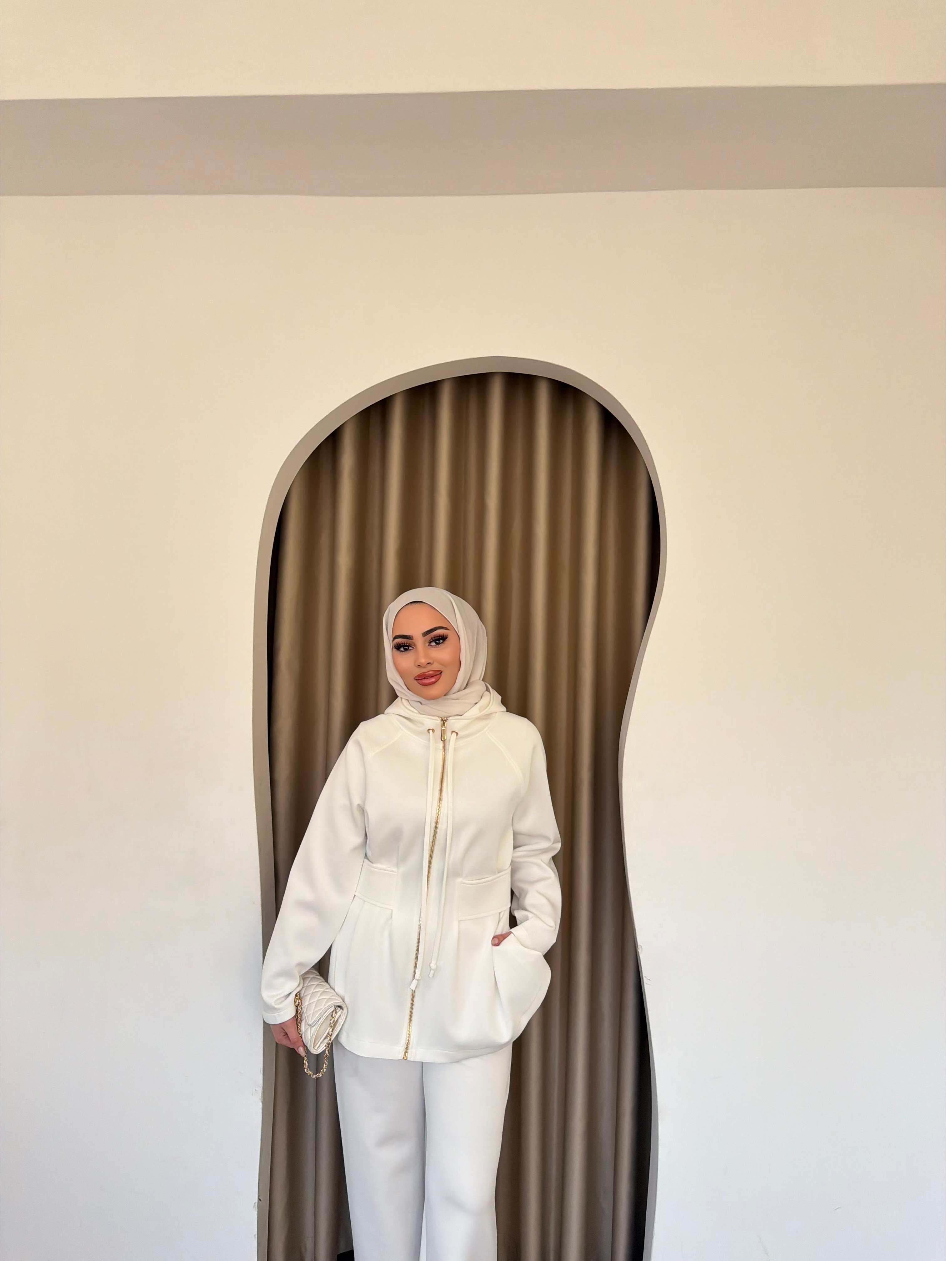 Zeyca Scuba Takım - Beyaz