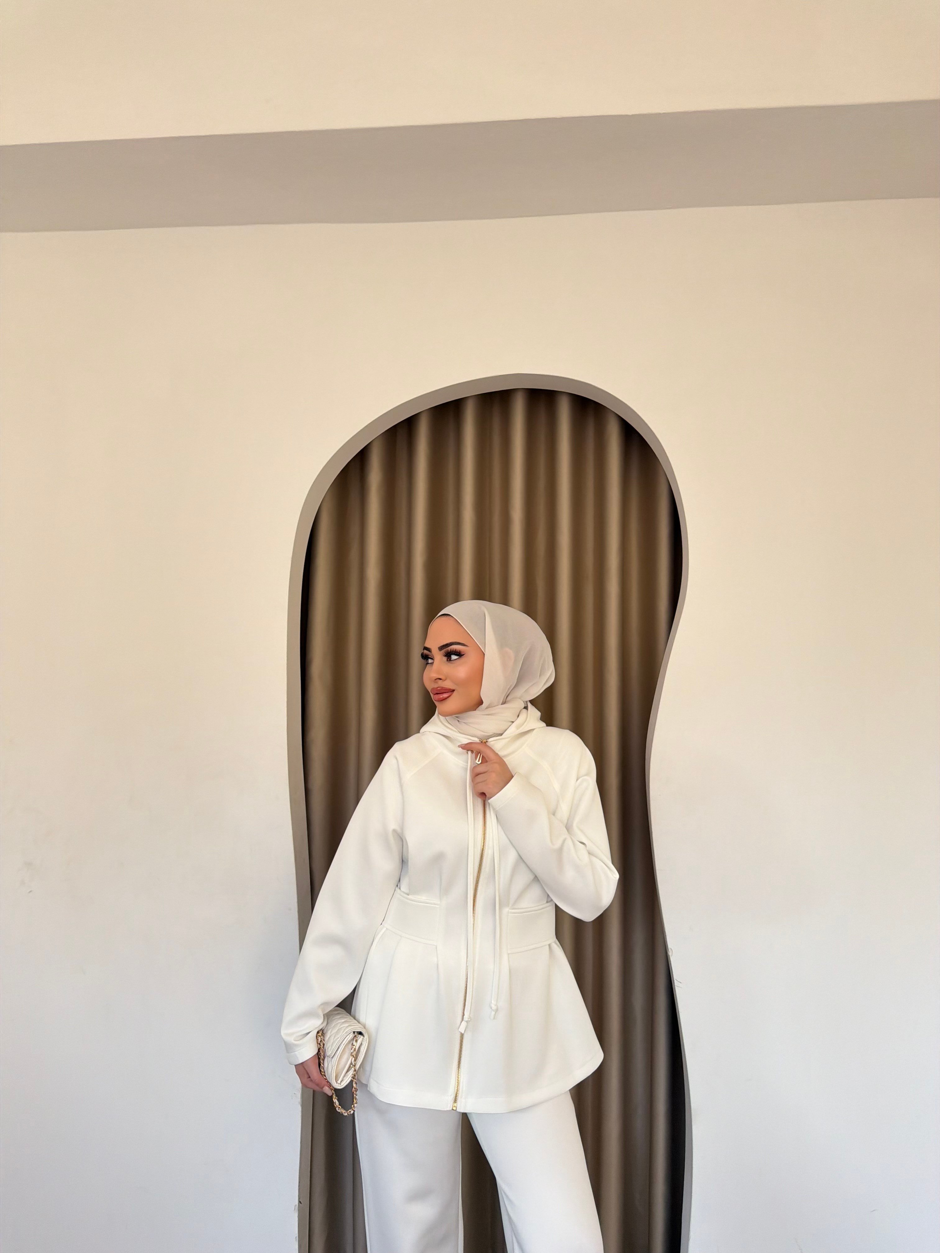 Zeyca Scuba Takım - Beyaz