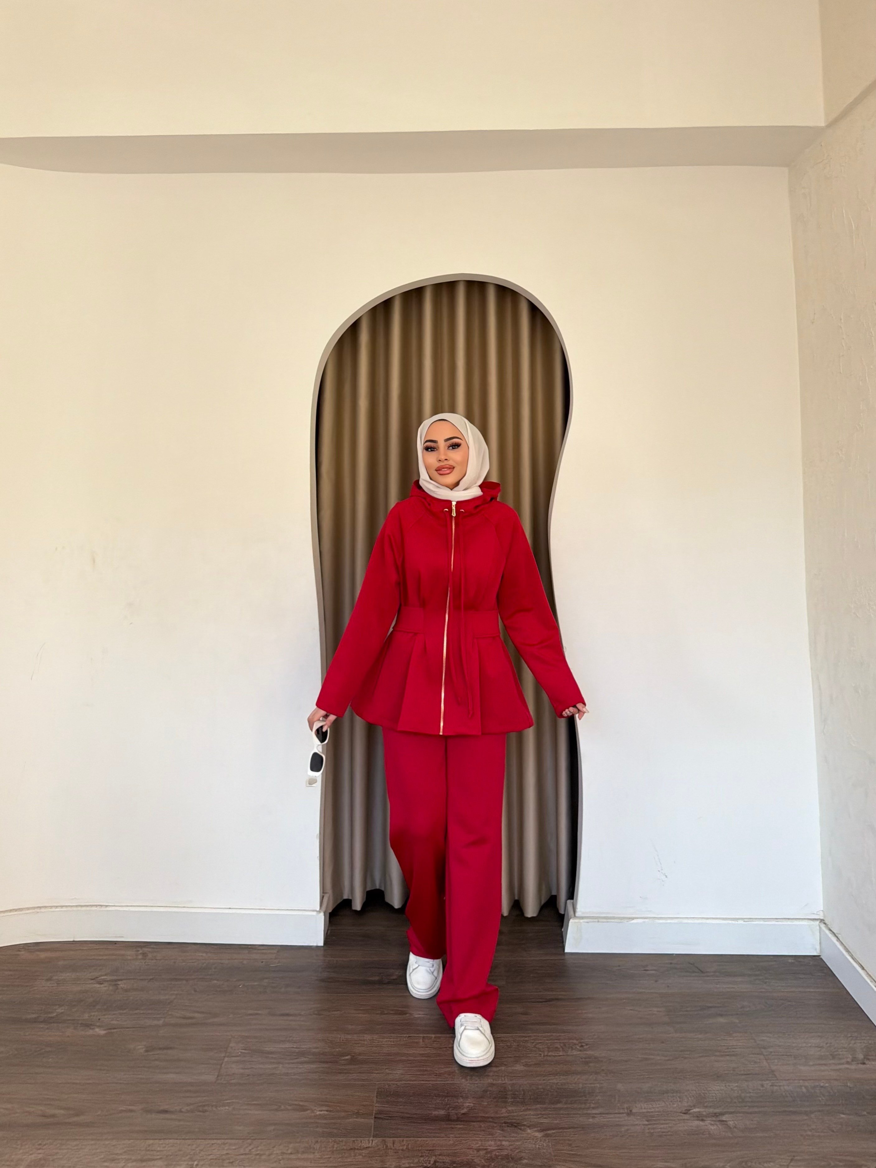 Zeyca Scuba Takım - Kırmızı