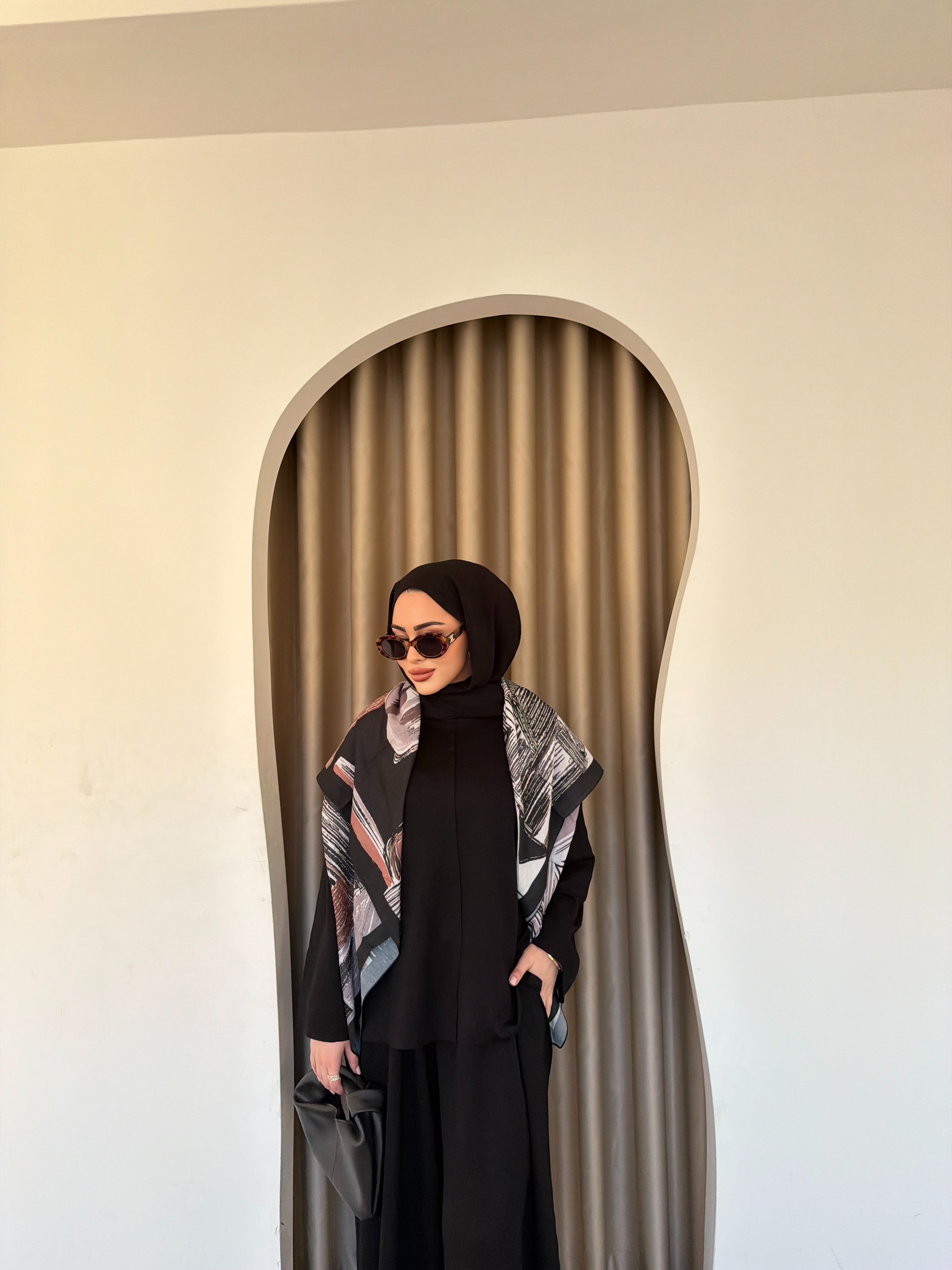 Zühre Oysh Takım - Siyah