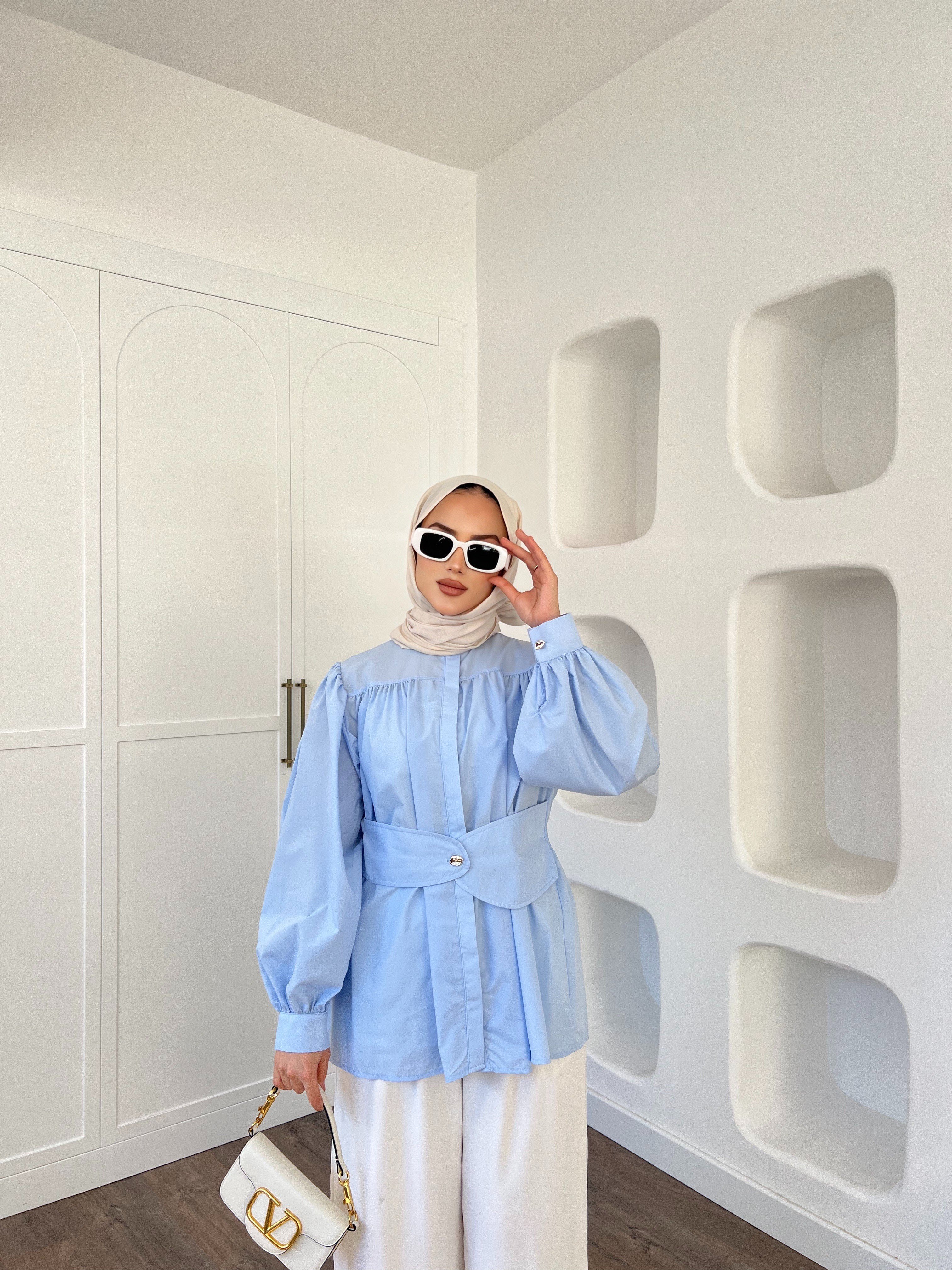 Zuzu Gömlek - Bebe Mavi