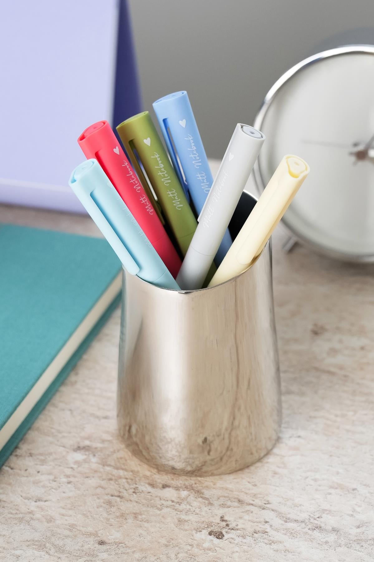 Matt Notebook 0.5 mm 6'lı Jel Kalem Seti