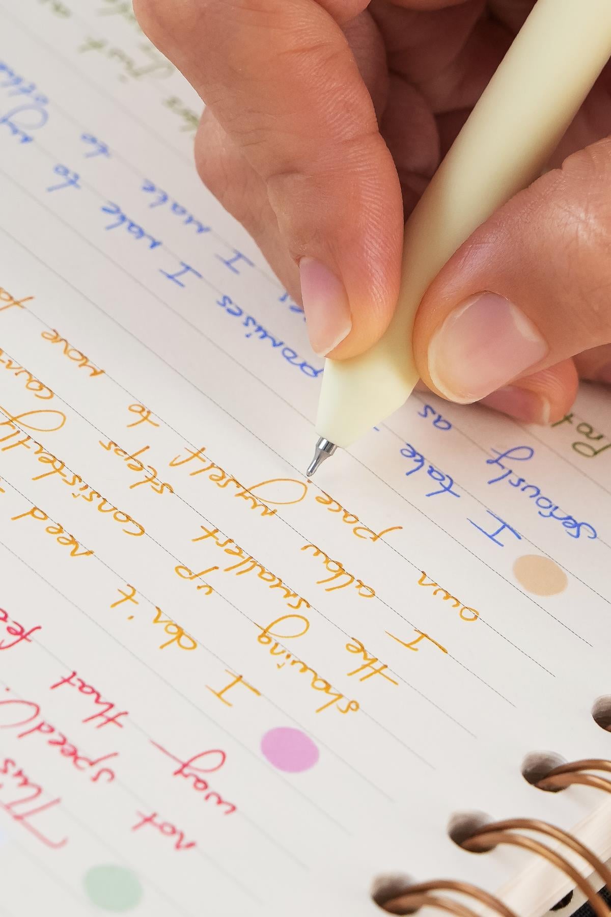 Matt Notebook 0.5 mm 6'lı Jel Kalem Seti