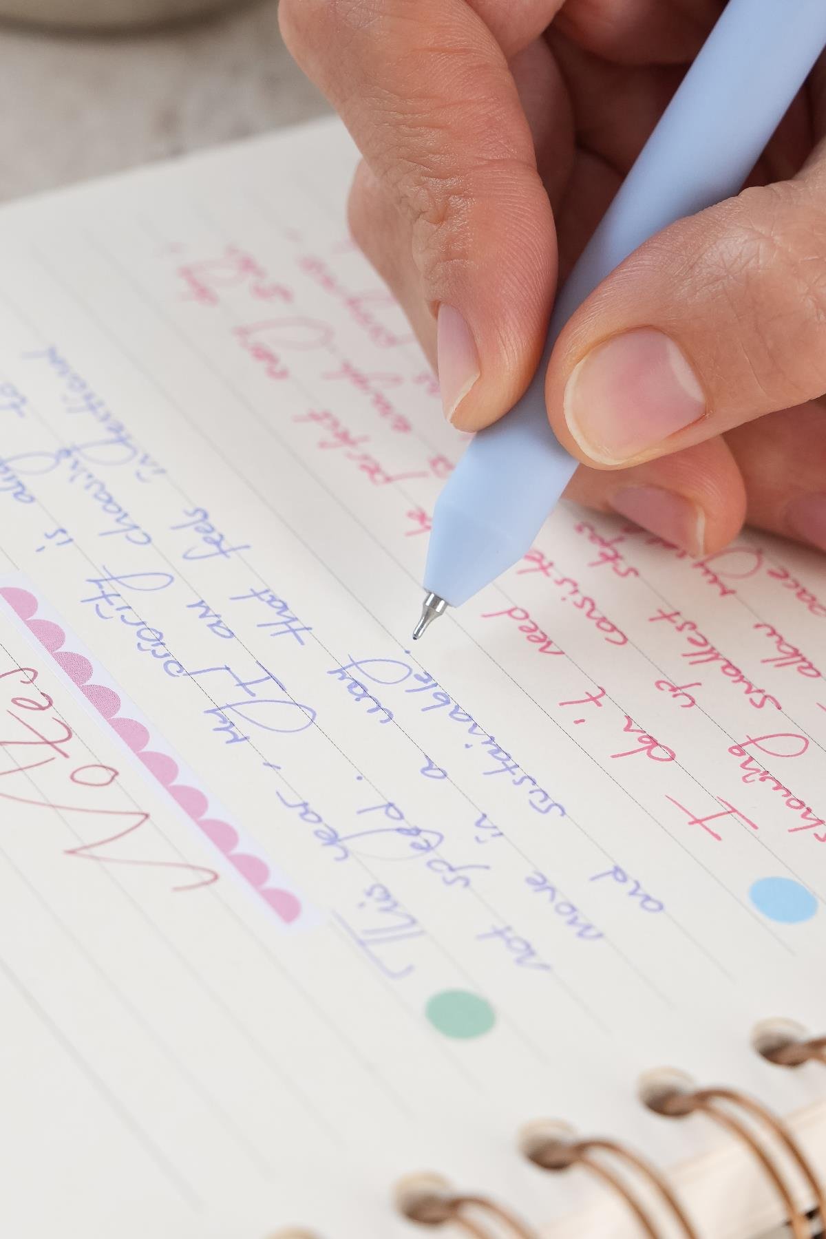 Matt Notebook 0.5 mm 6'lı Jel Kalem Seti