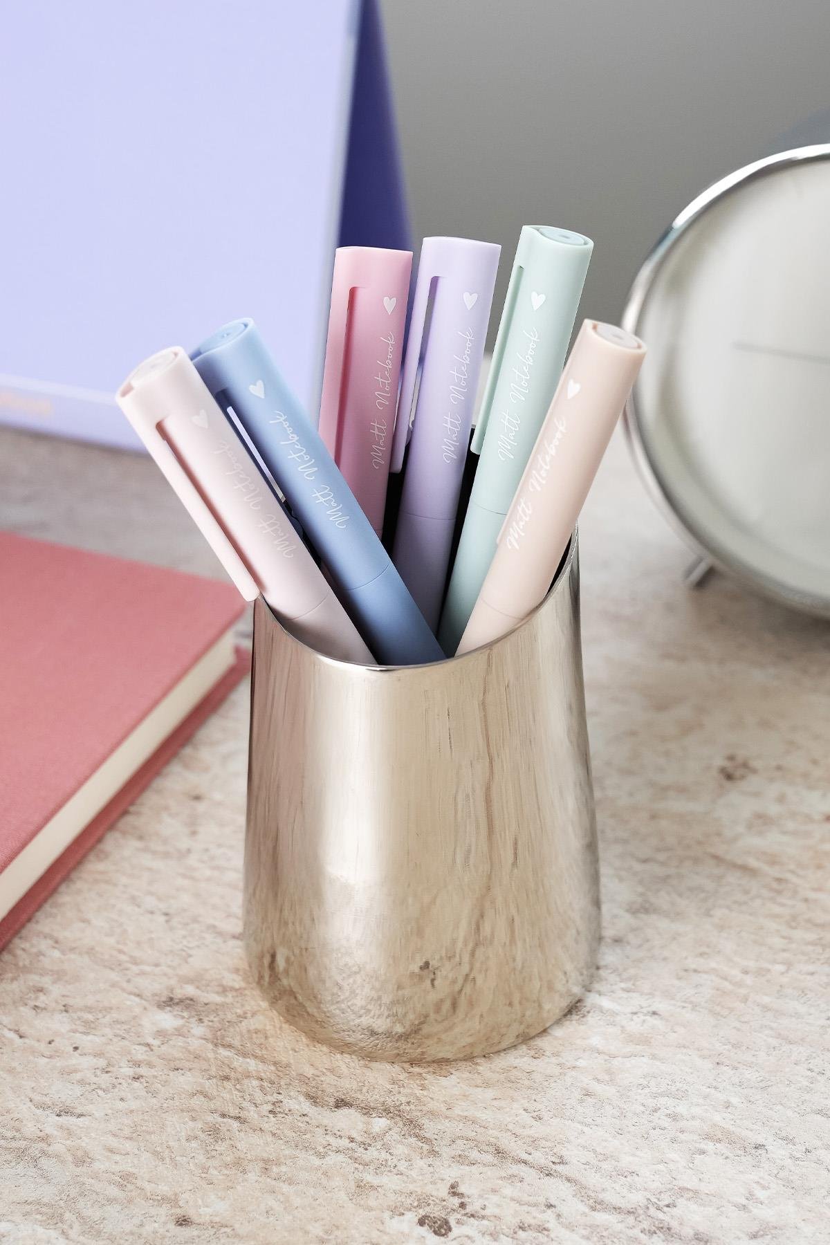 Matt Notebook 0.5 mm 6'lı Jel Kalem Seti