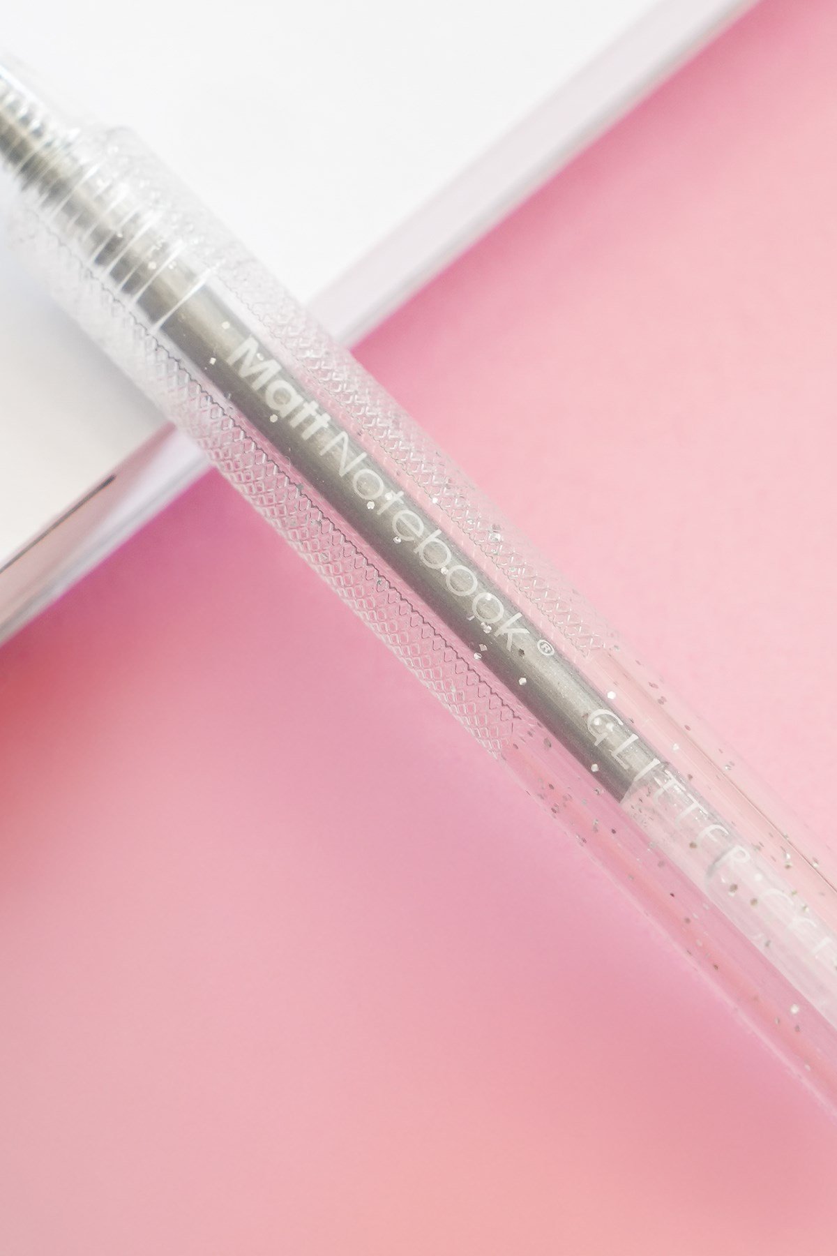 Matt Notebook 1.0 mm 6'lı Simli Jel Kalem Seti