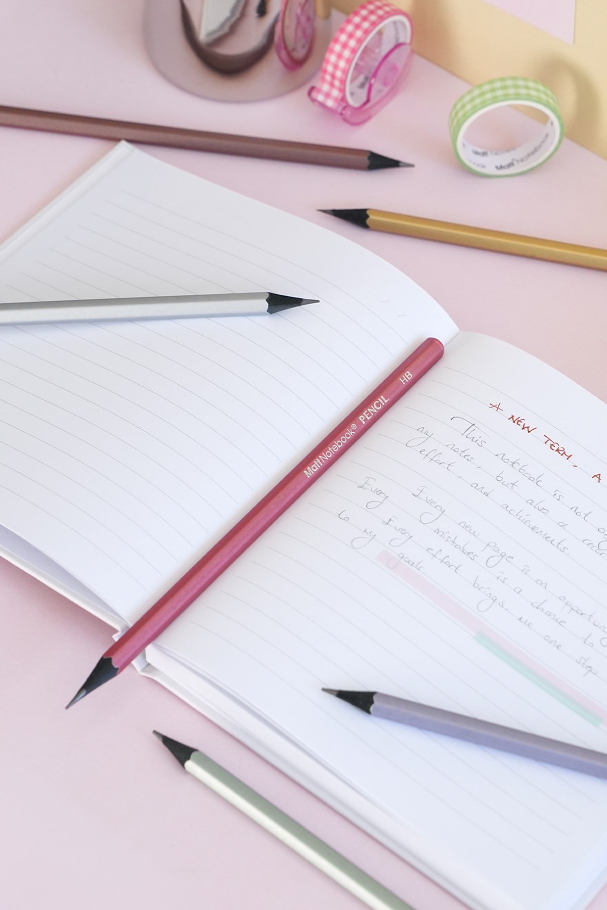 Matt Notebook 12'li Kurşun Kalem Seti HB
