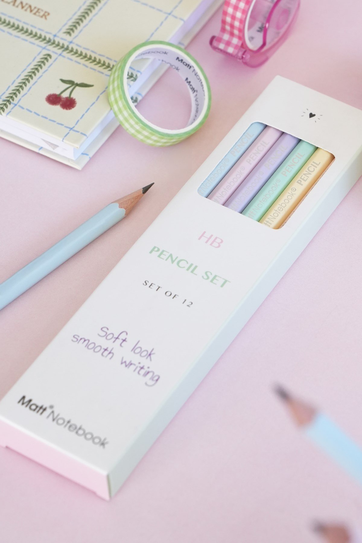 Matt Notebook 12'li Kurşun Kalem Seti HB