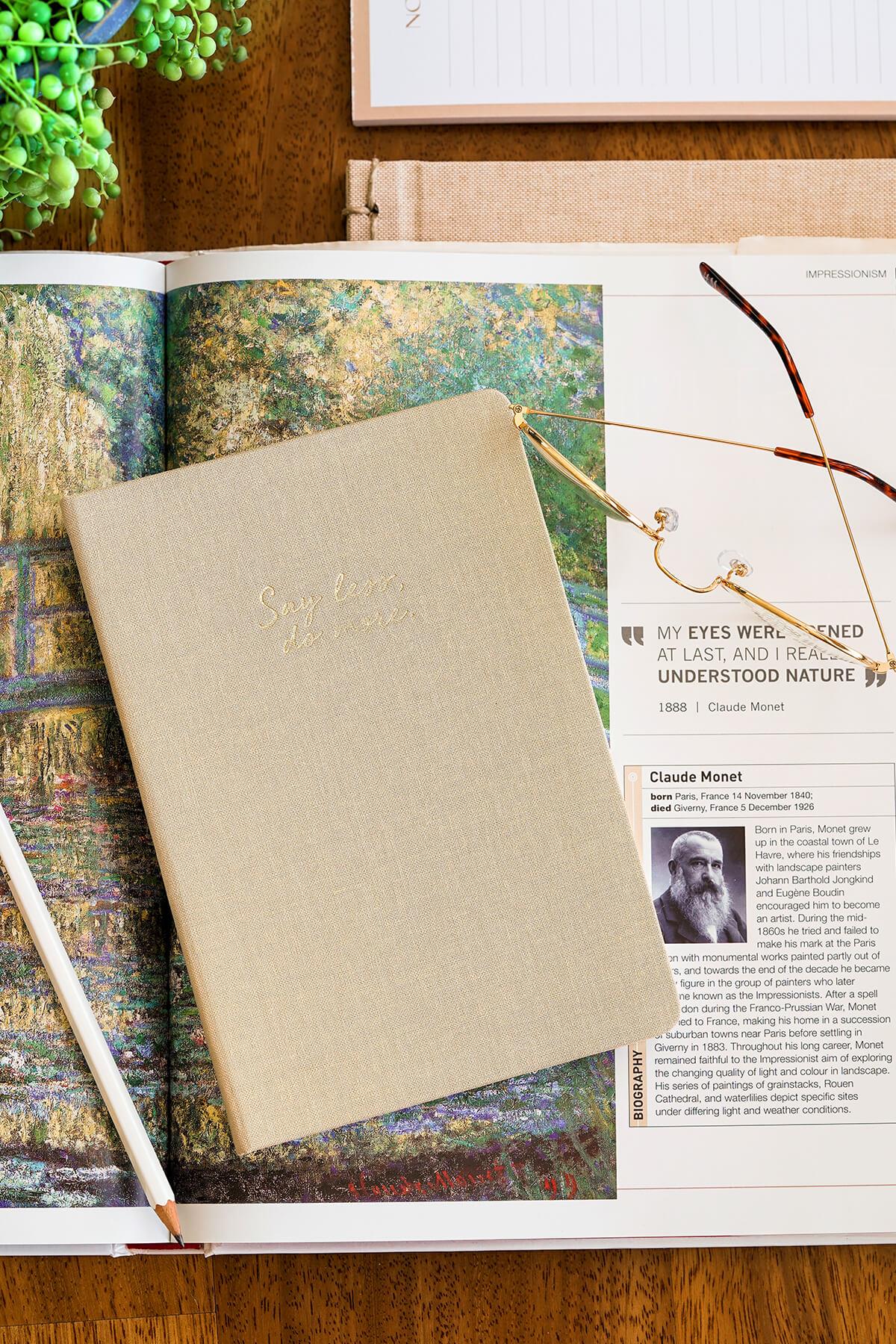 Matt Notebook 14x20 Sert Kapak Defter Çizgili Bej